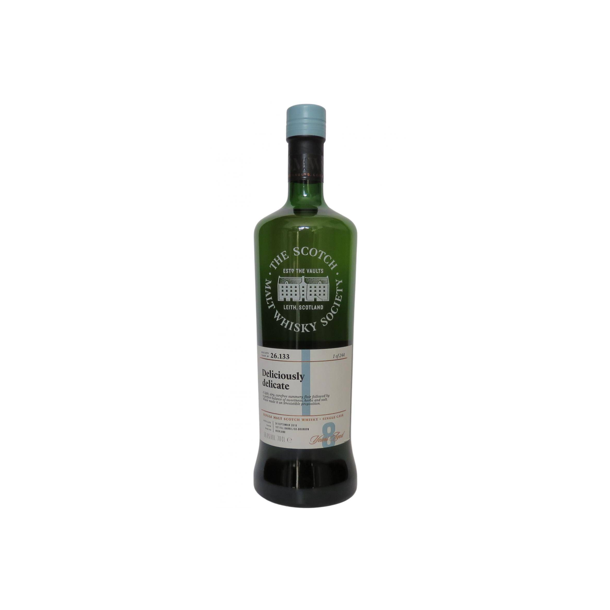 The Scotch Malt Whisky Society 2010 8 Years Single Malt Whisky