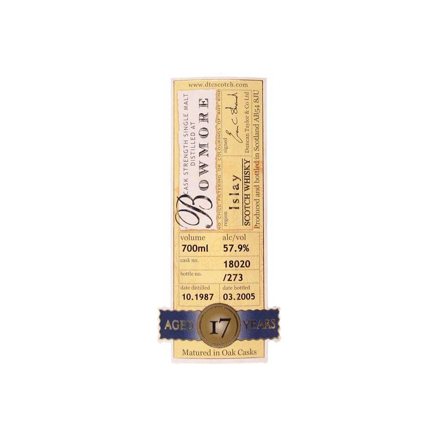 Bowmore Rare Auld 1987 17 Years Single Malt Whisky 2