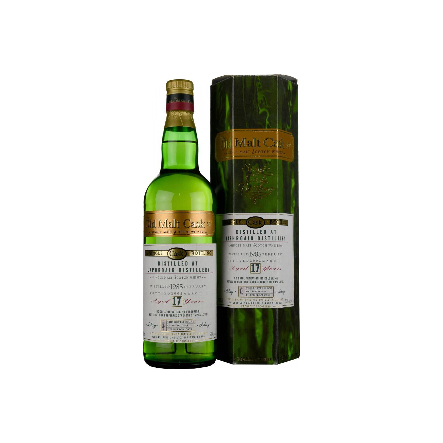 Laphroaig Old Malt Cask 1985 17 Years Single Malt Whisky 2