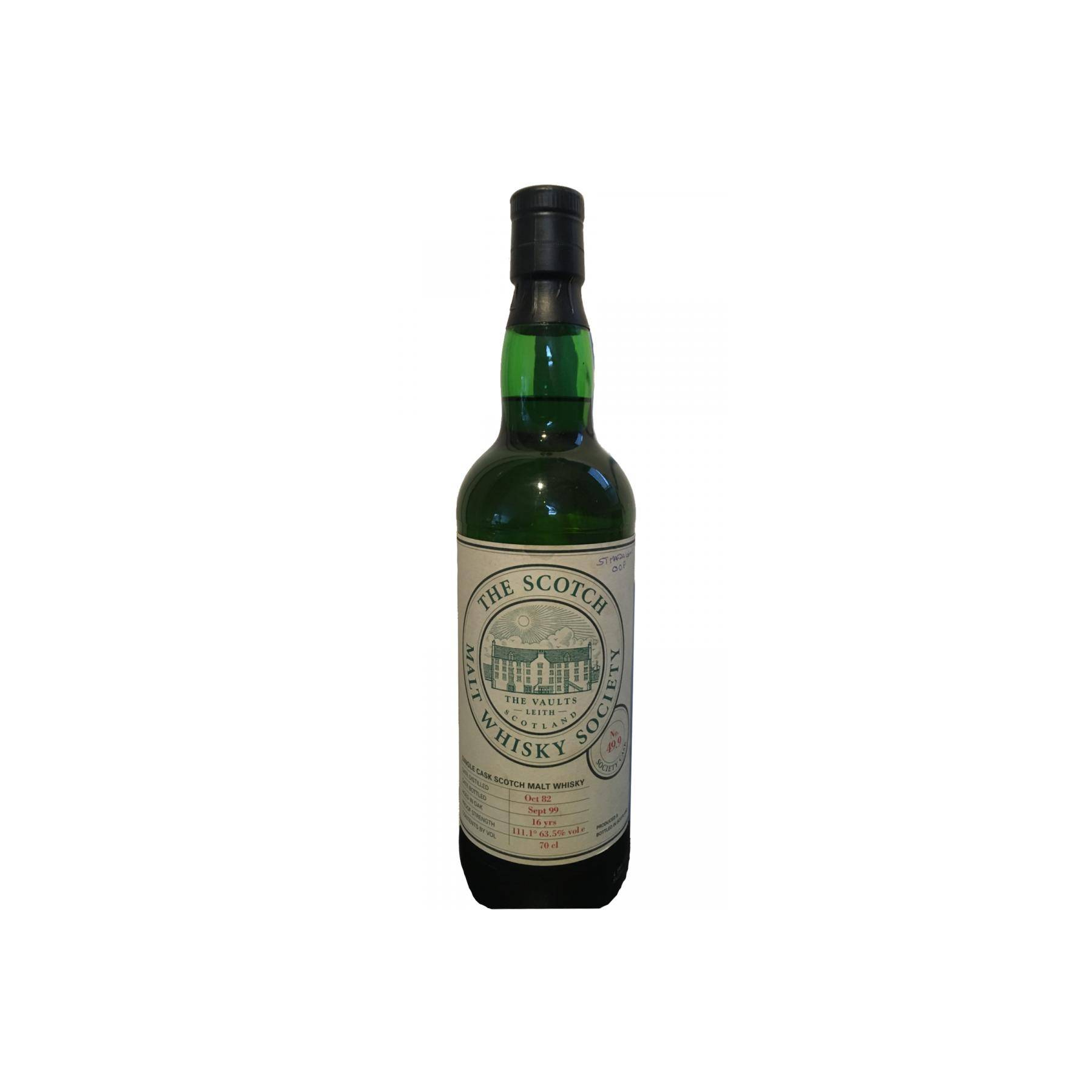 The Scotch Malt Whisky Society 1982 16 Years Single Malt Whisky