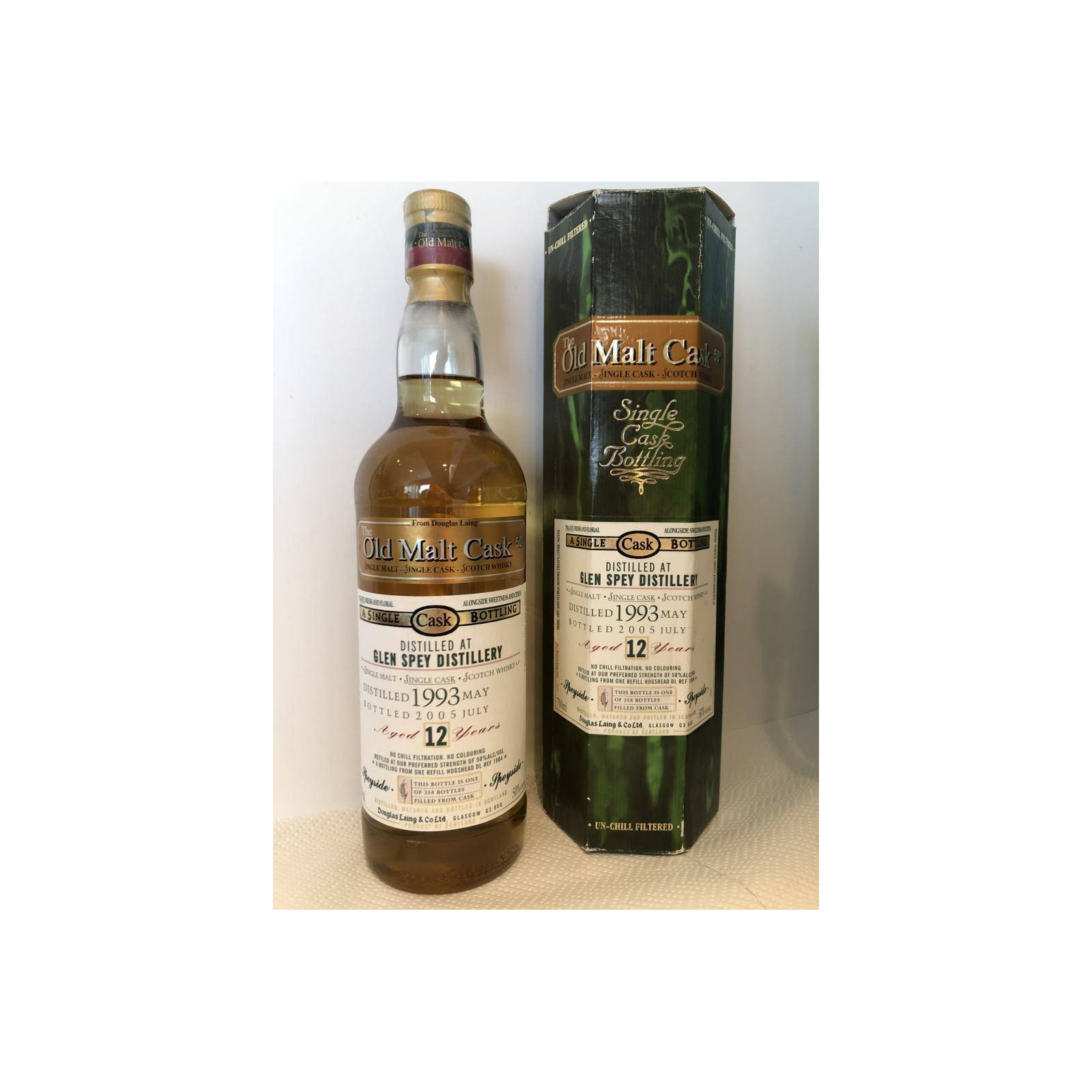Glen Spey Old Malt Cask 1993 12 Years Single Malt Whisky 2