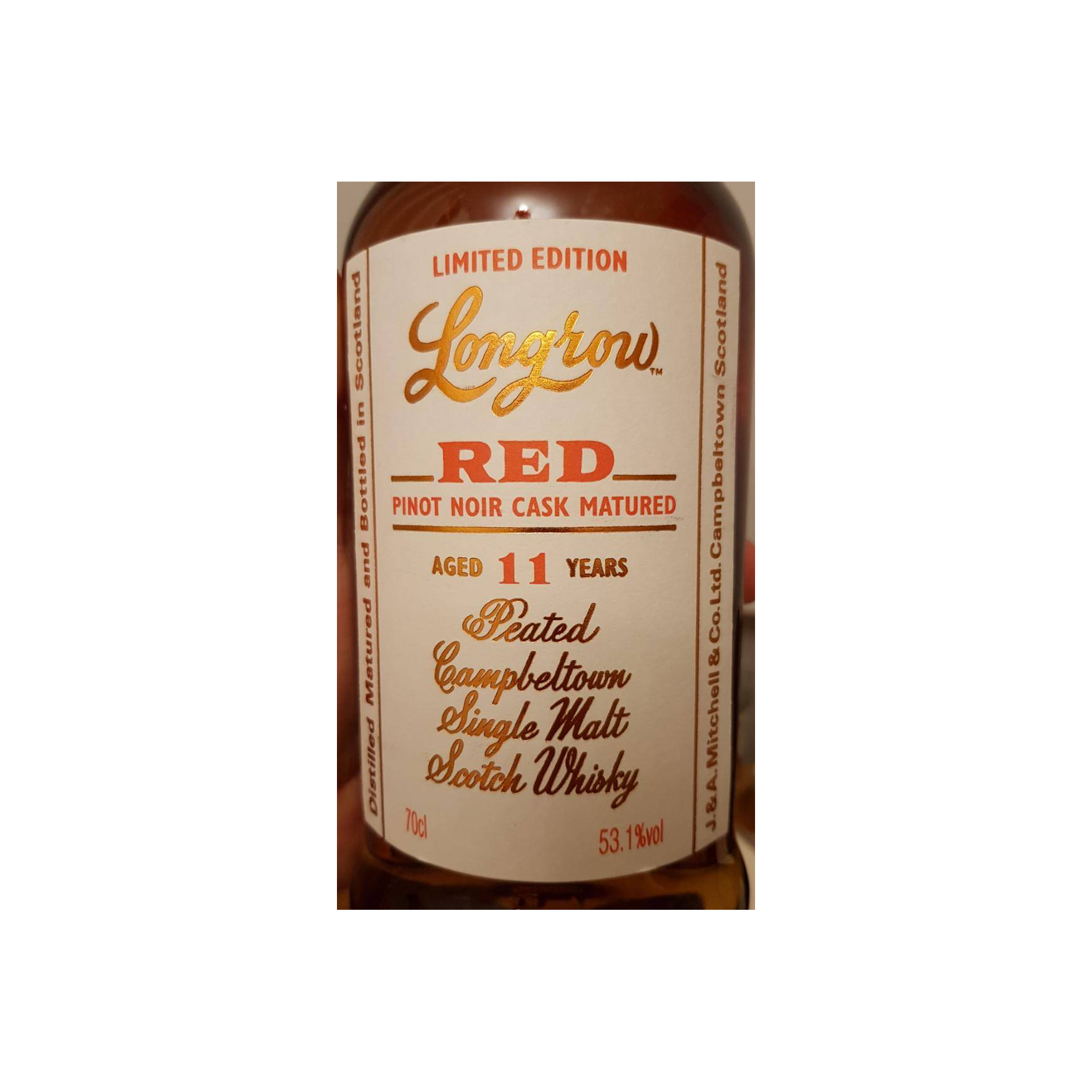 Longrow 11 Years Single Malt Whisky 3