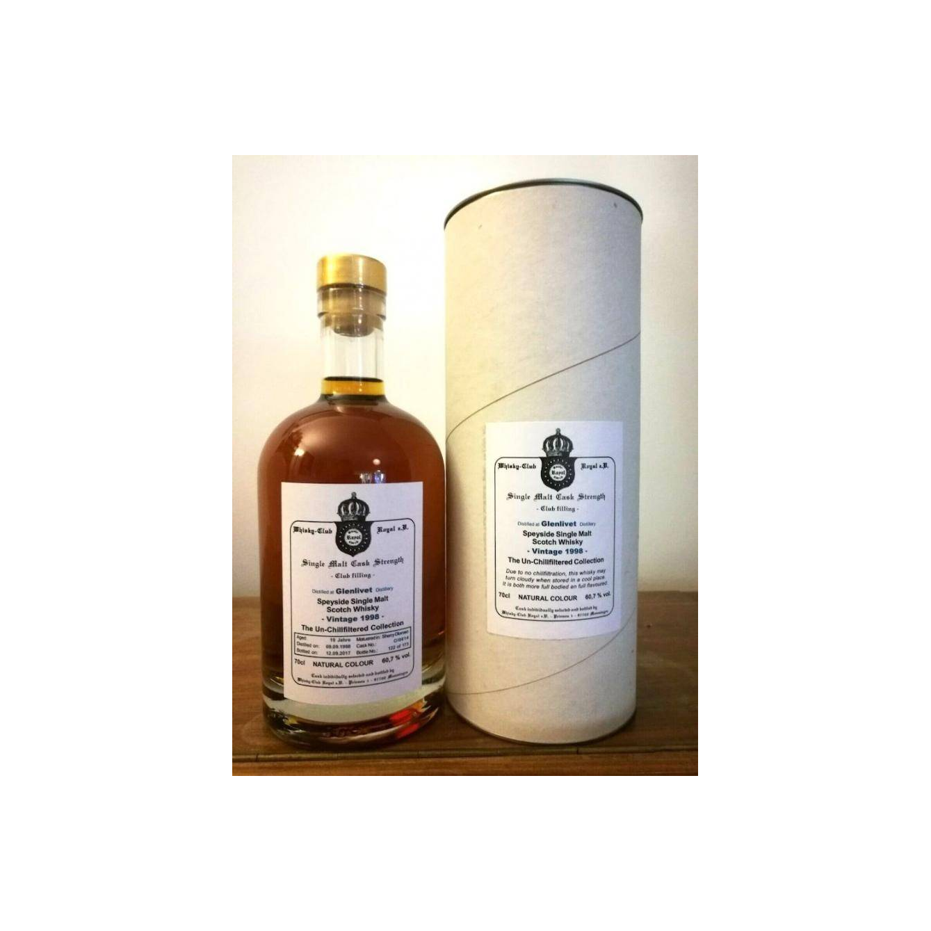 The Glenlivet 1998 19 Years Single Malt Whisky