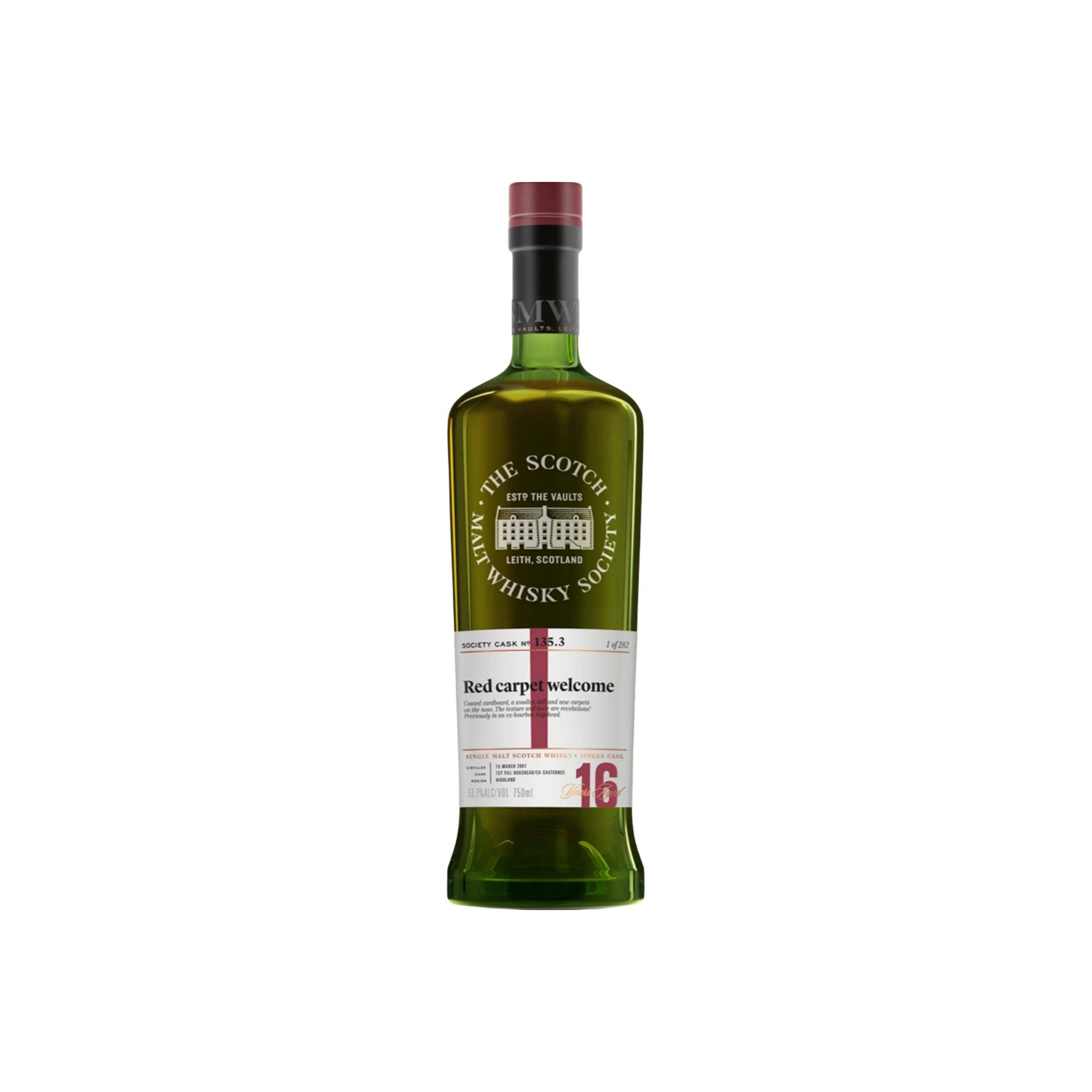 The Scotch Malt Whisky Society 2001 16 Years Single Malt Whisky