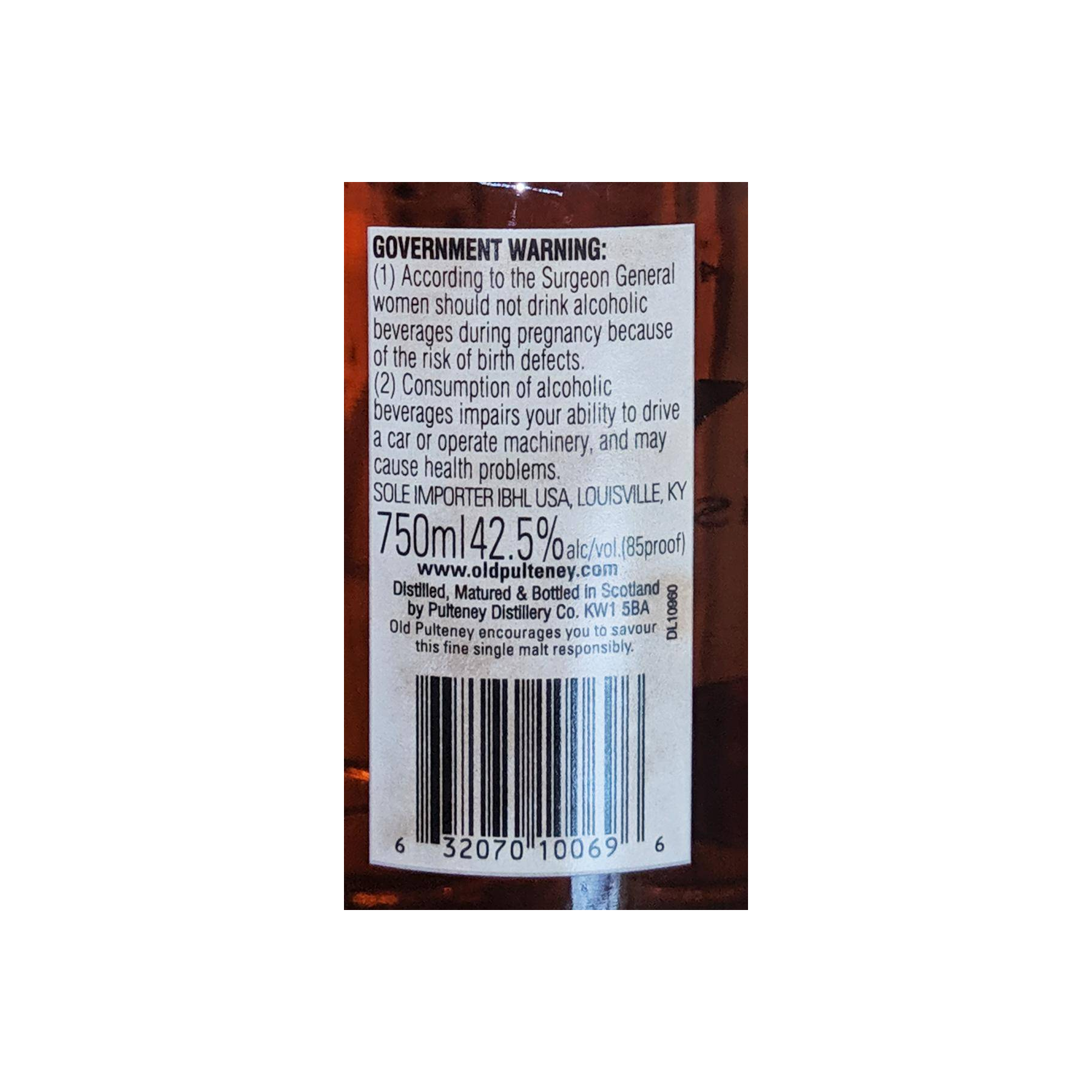 Old Pulteney 35 Years Single Malt Whisky 3
