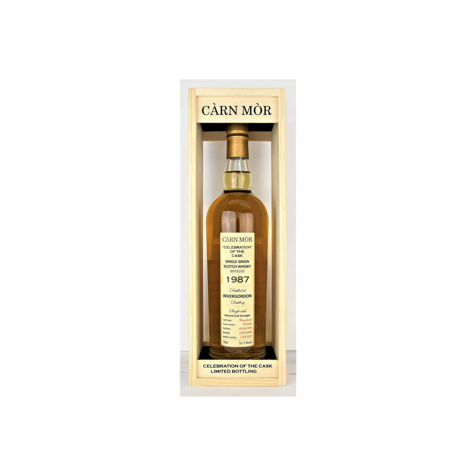 Invergordon 1987 31 Years Single Grain Whisky 2