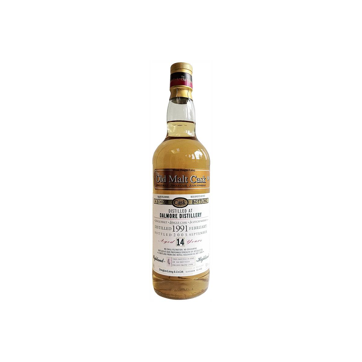 The Dalmore Old Malt Cask 1991 14 Years Single Malt Whisky