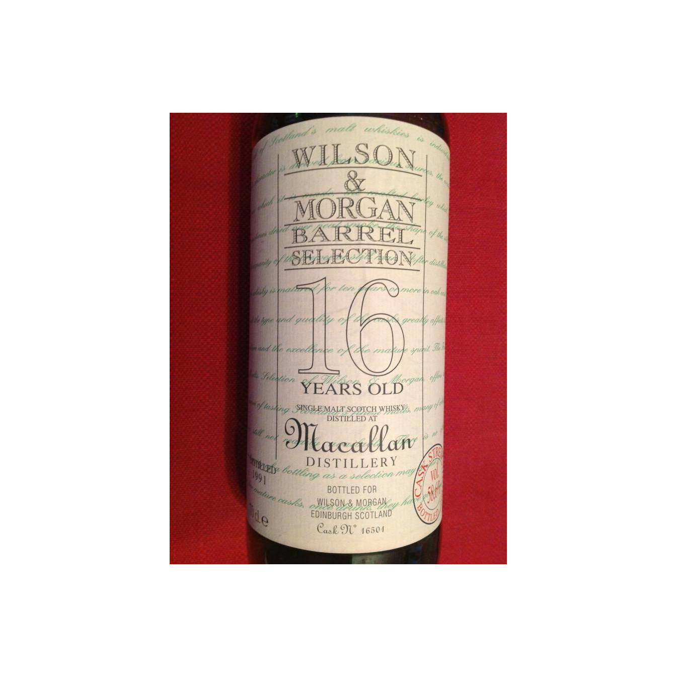 The Macallan 1991 16 Years Single Malt Whisky 2
