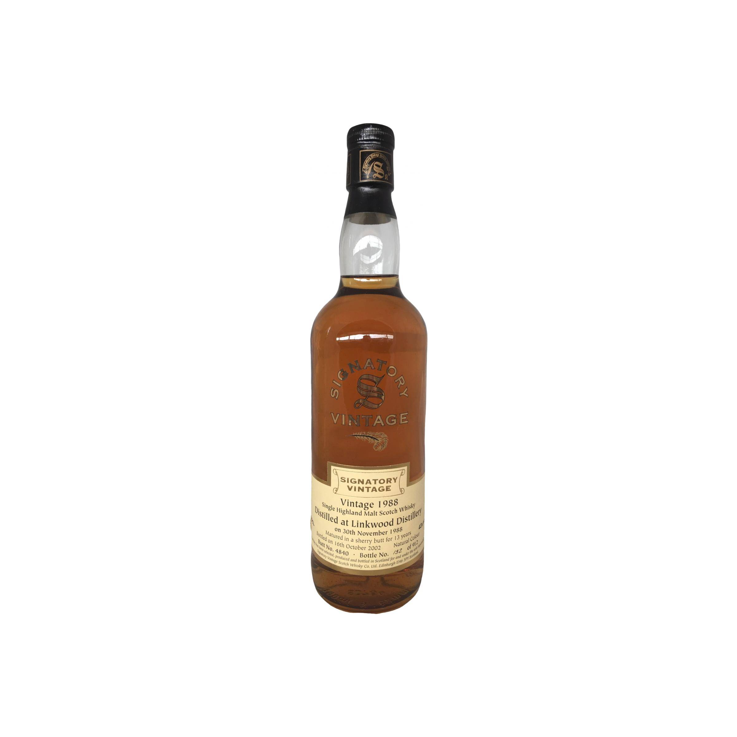 Linkwood Vintage Collection 1988 13 Years Single Malt Whisky