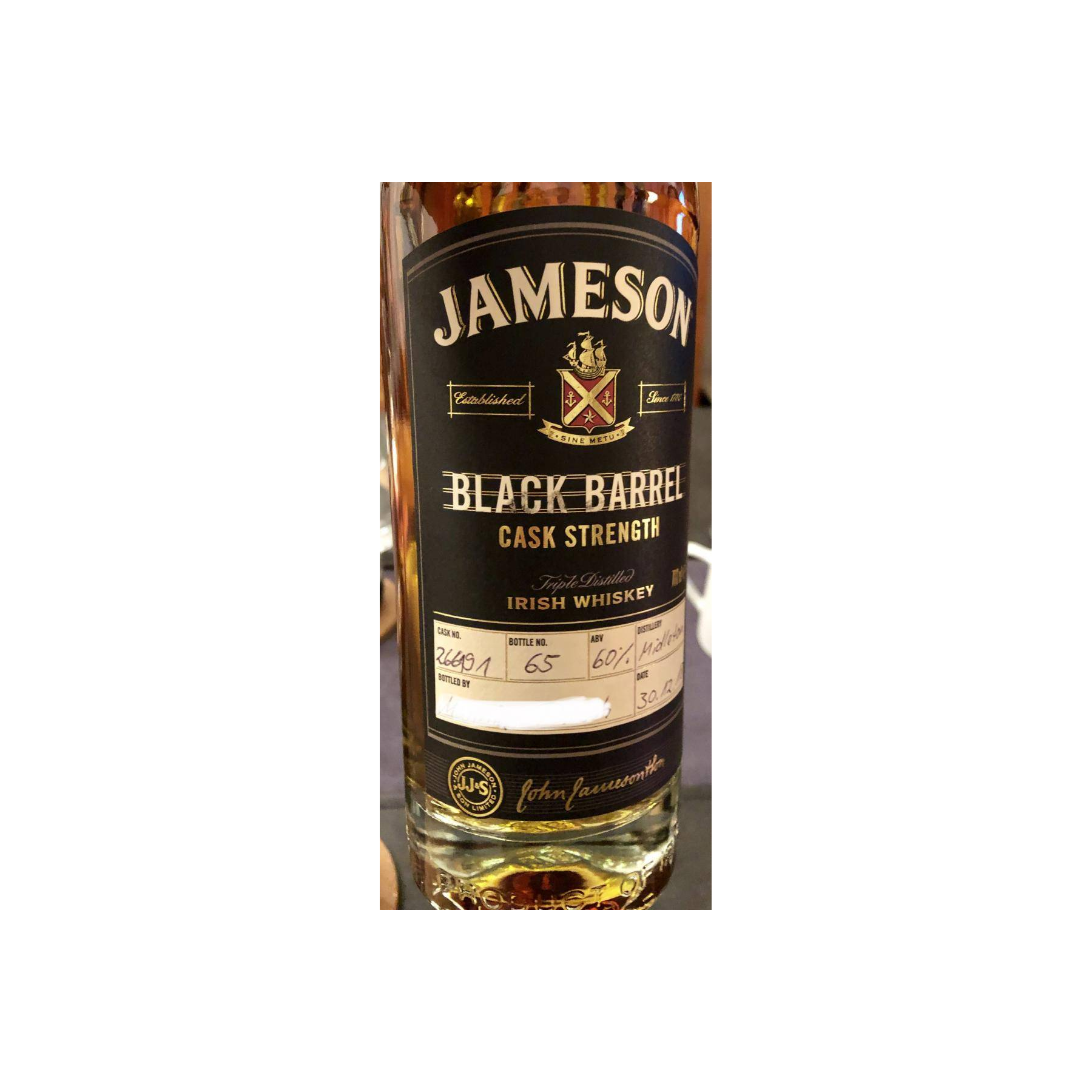 Jameson Single Malt Whisky