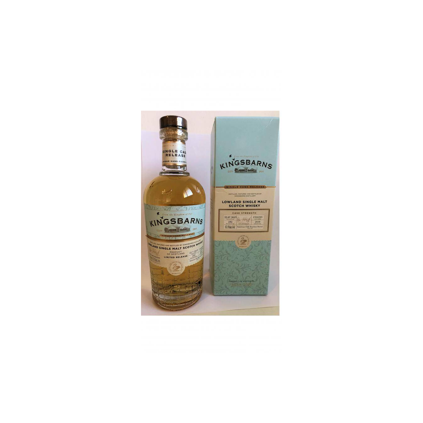 Kingsbarns 2015 3 Years Single Malt Whisky 2