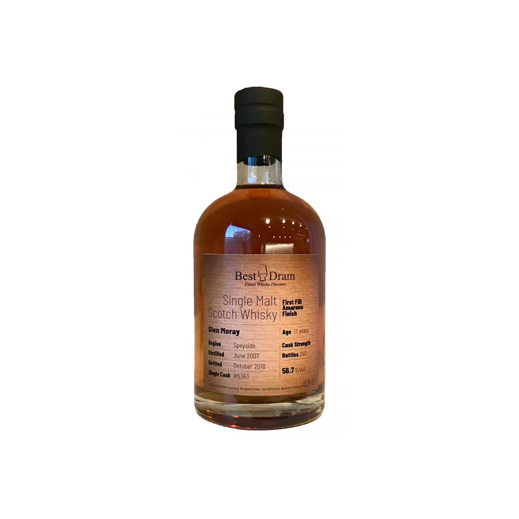 Glen Moray 2007 11 Years Single Malt Whisky