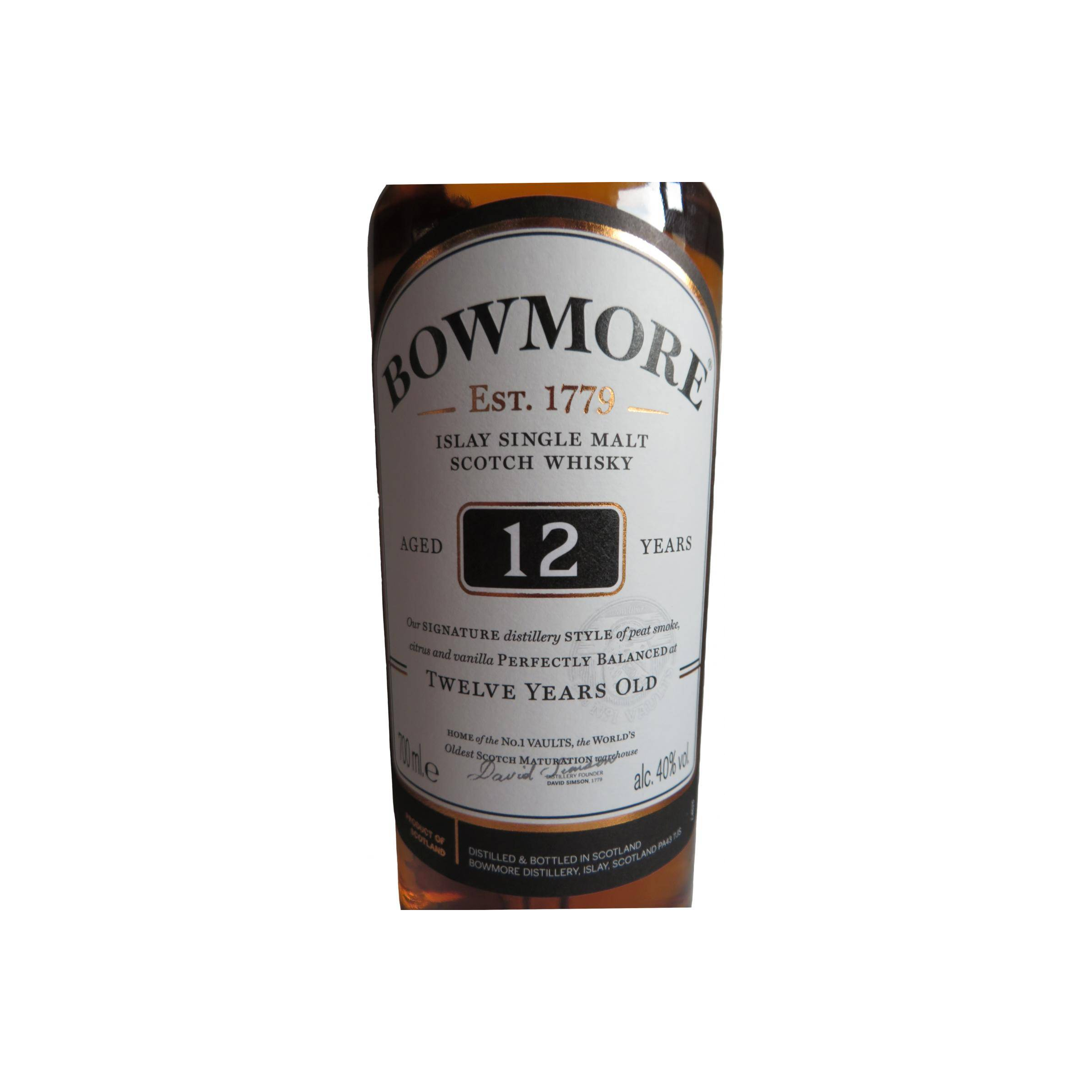 Bowmore 12 Years Single Malt Whisky 2