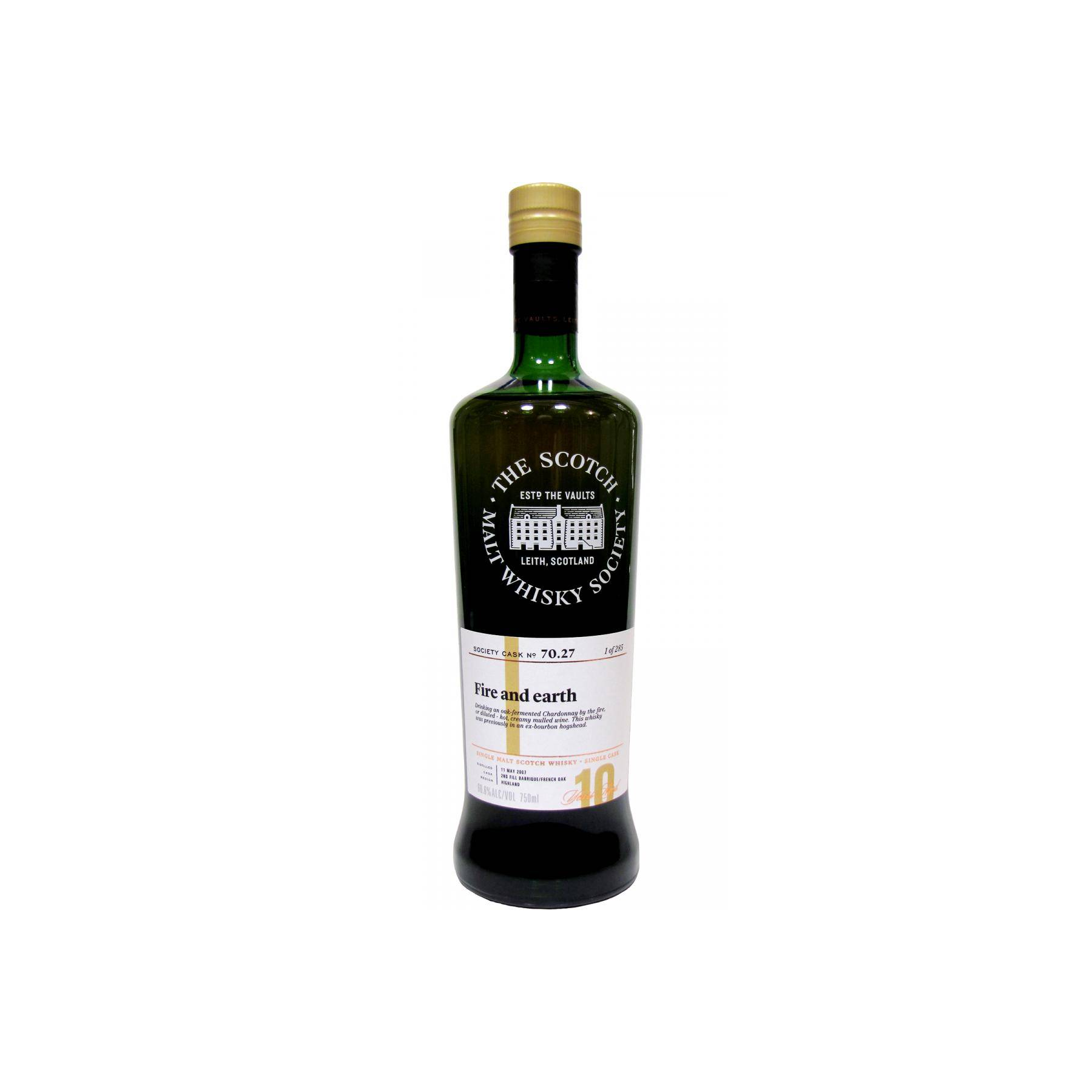 The Scotch Malt Whisky Society 2007 10 Years Single Malt Whisky