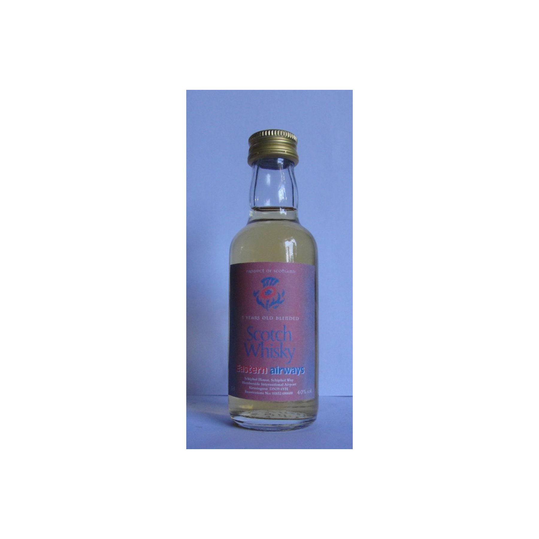 Scotch Whisky 05-year-old - Eastern Airways 2