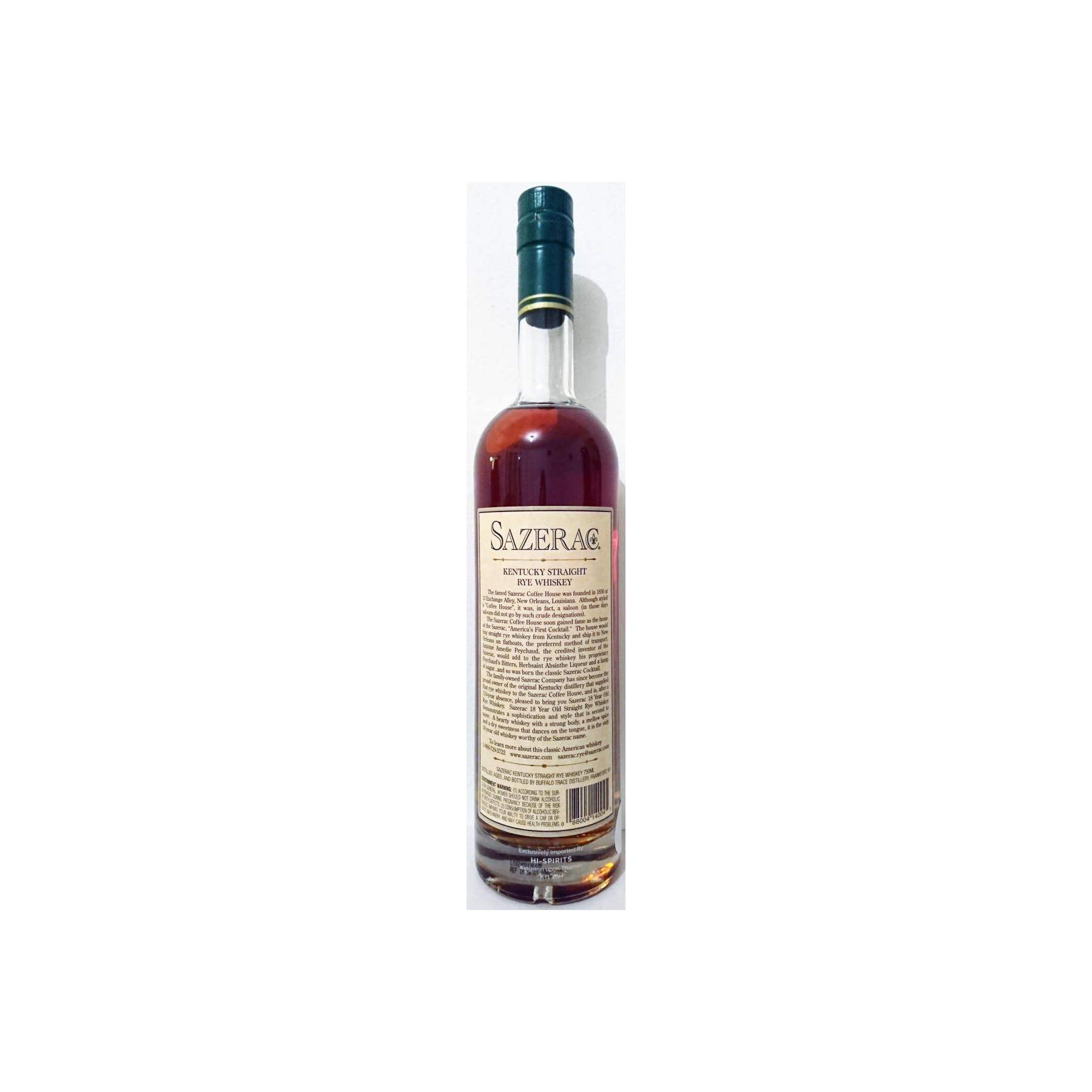 Sazerac 18-year-old 2