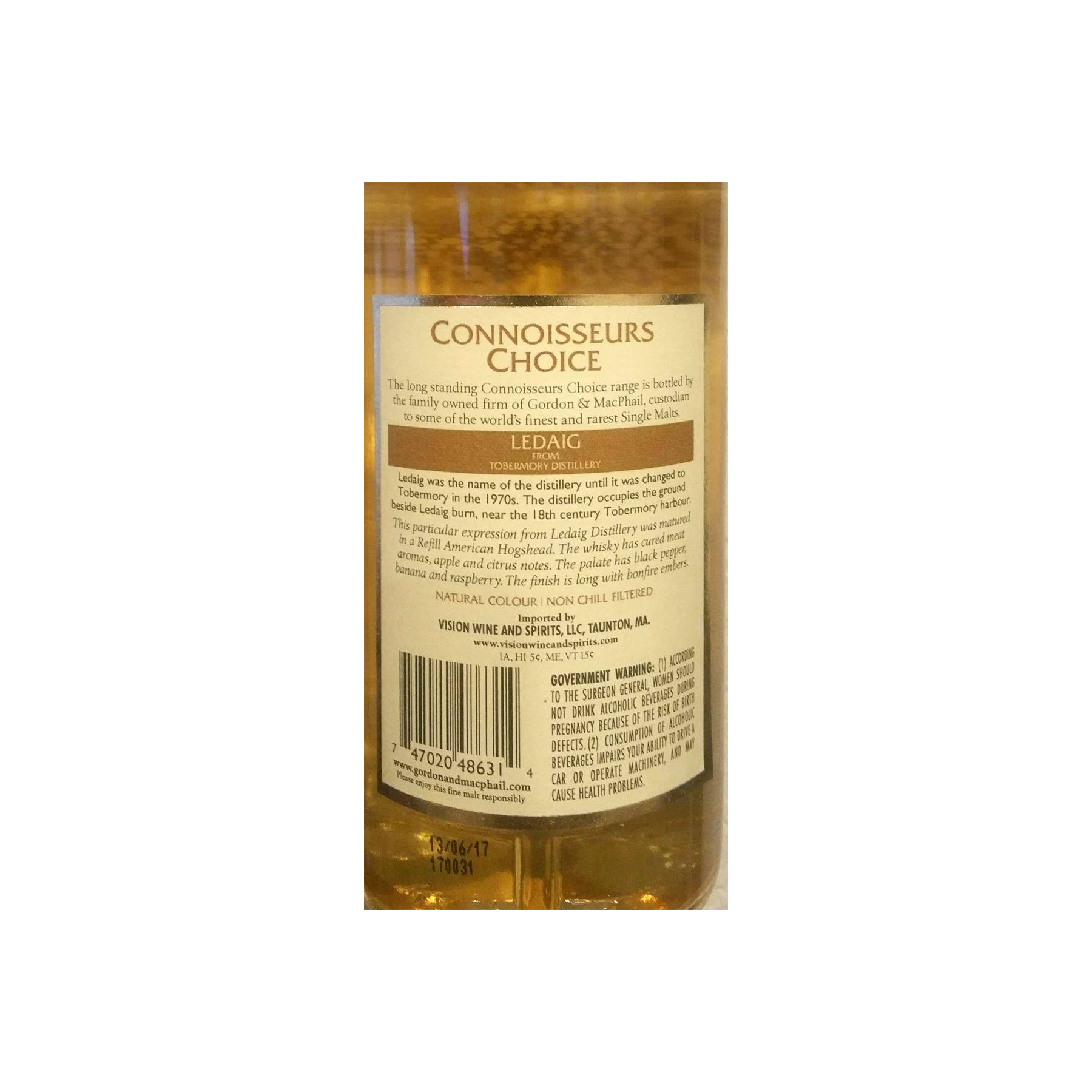 Tobermory Connoisseurs Choice 18 Years Single Malt Whisky 2