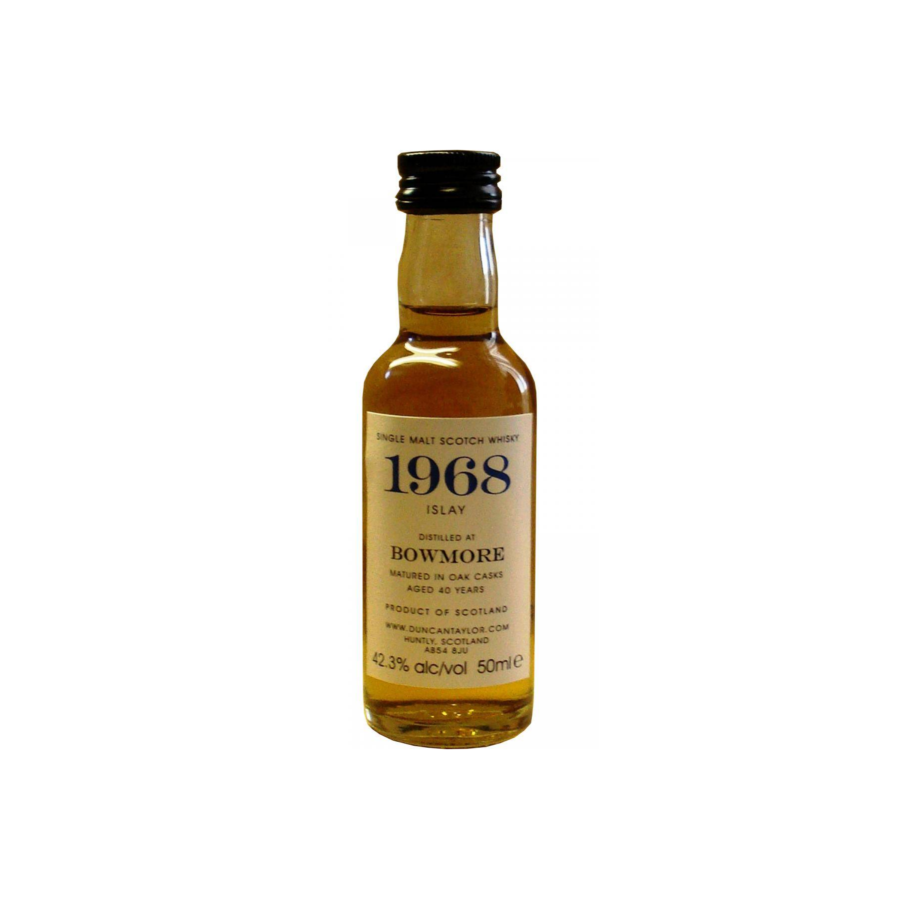 Bowmore Miniature 1968 40 Years Single Malt Whisky 2