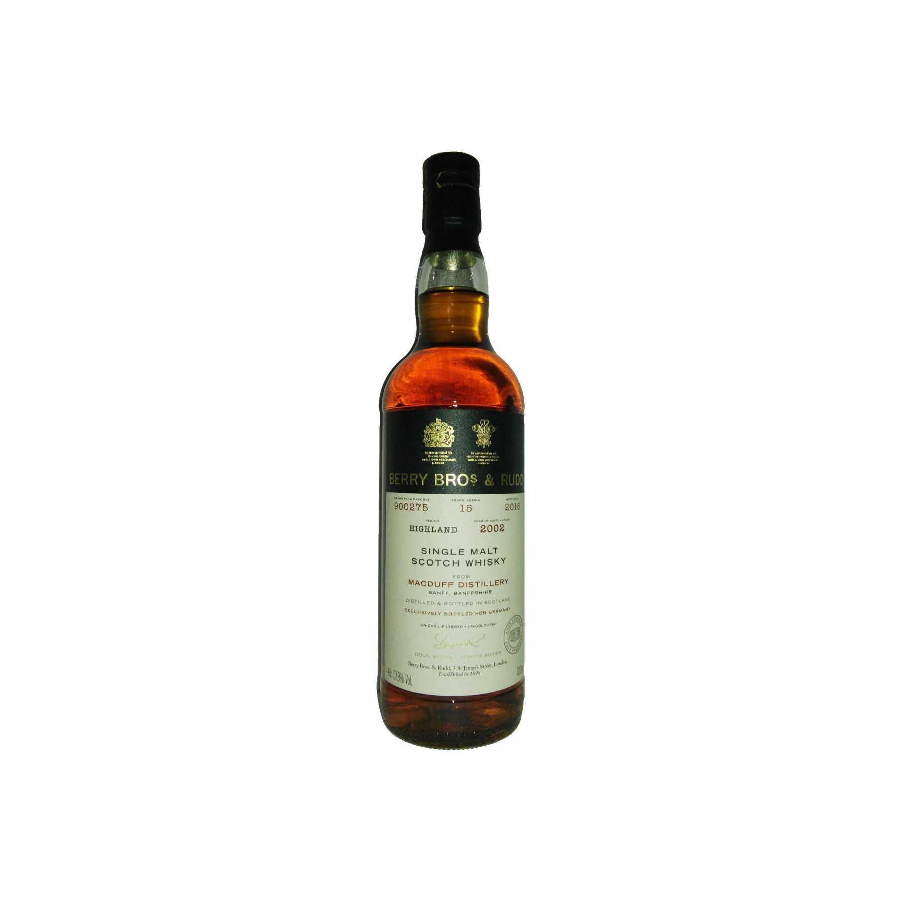 Macduff 2002 15 Years Single Malt Whisky