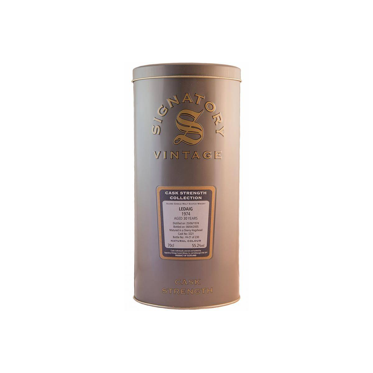 Tobermory Cask Strength Collection 1974 30 Years Single Malt Whisky 2