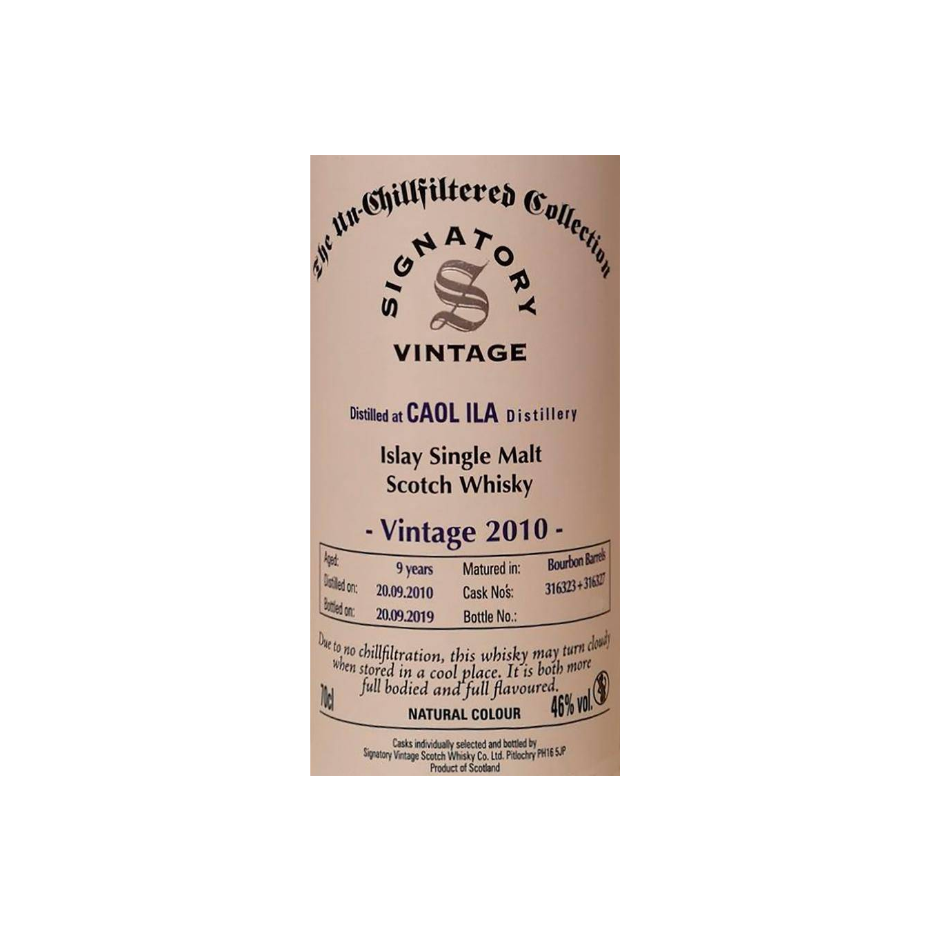 Caol Ila The Un-Chillfiltered Collection 2010 9 Years Single Malt Whisky 3