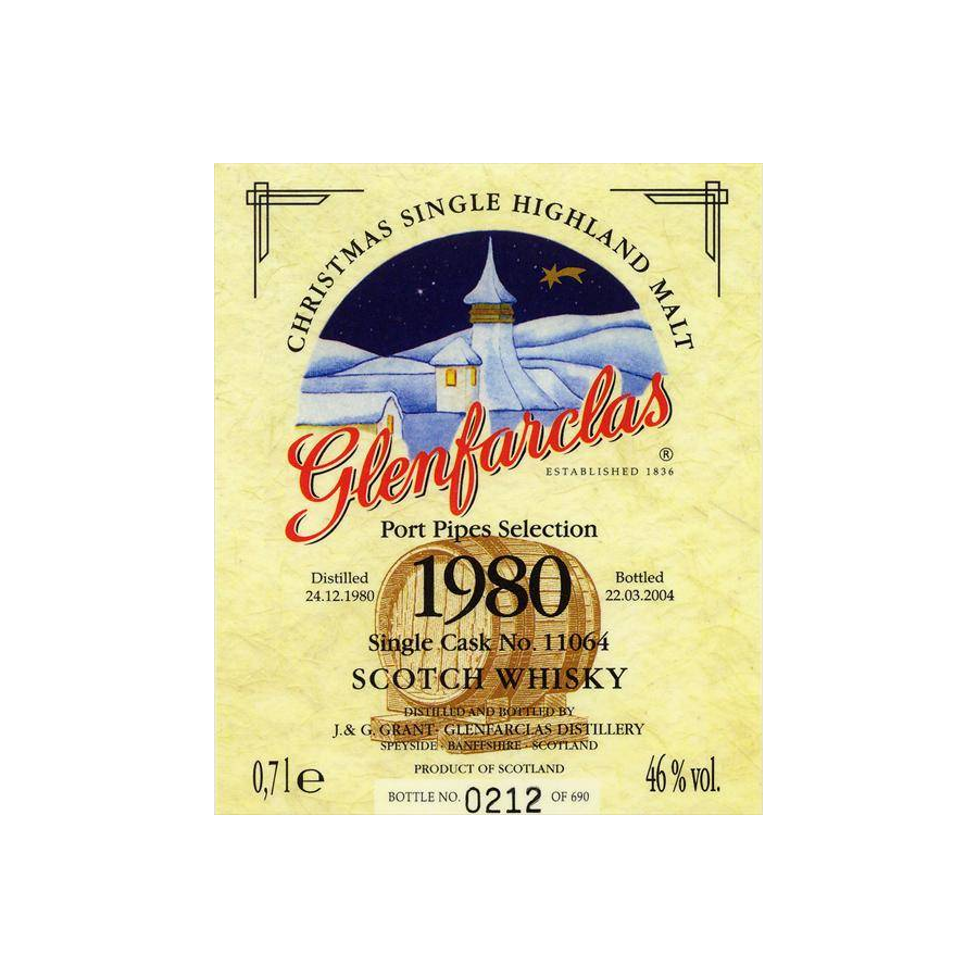 Glenfarclas 1980 23 Years Single Malt Whisky 2