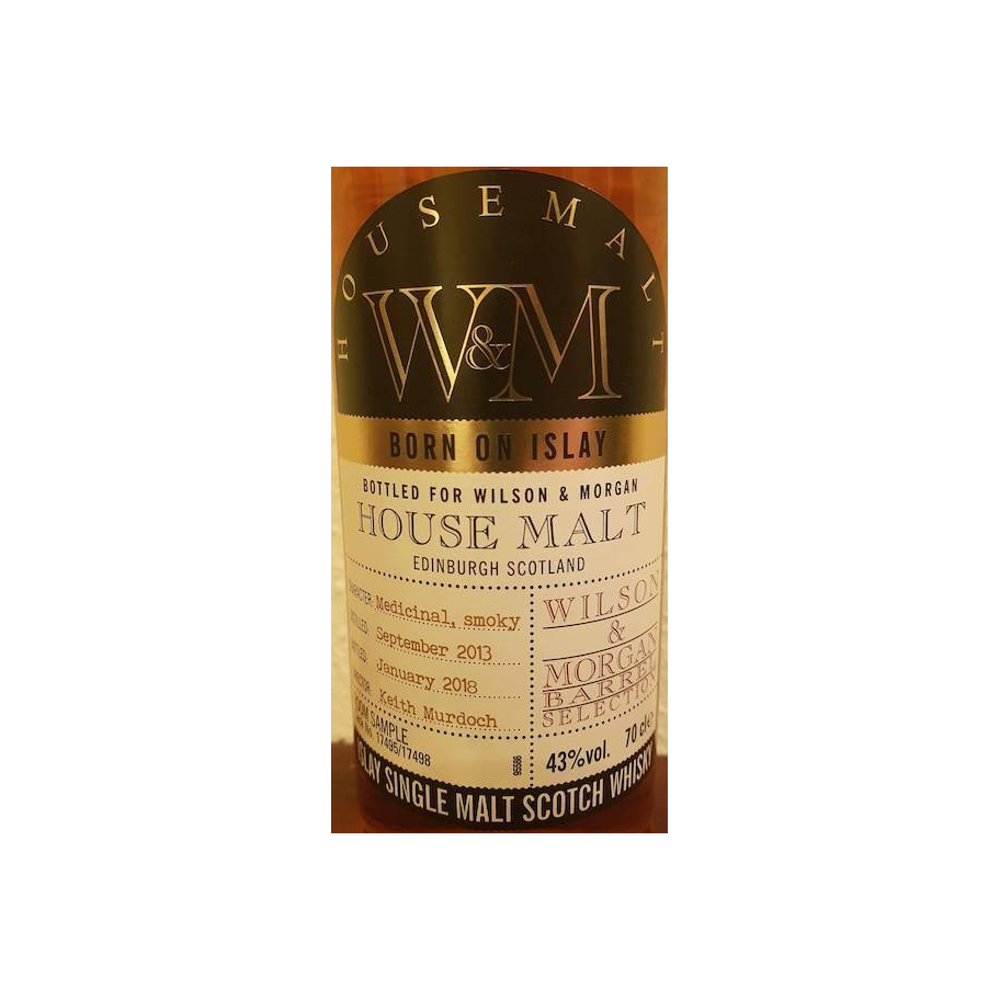 Wilson & Morgan 2013 4 Years Single Malt Whisky 2