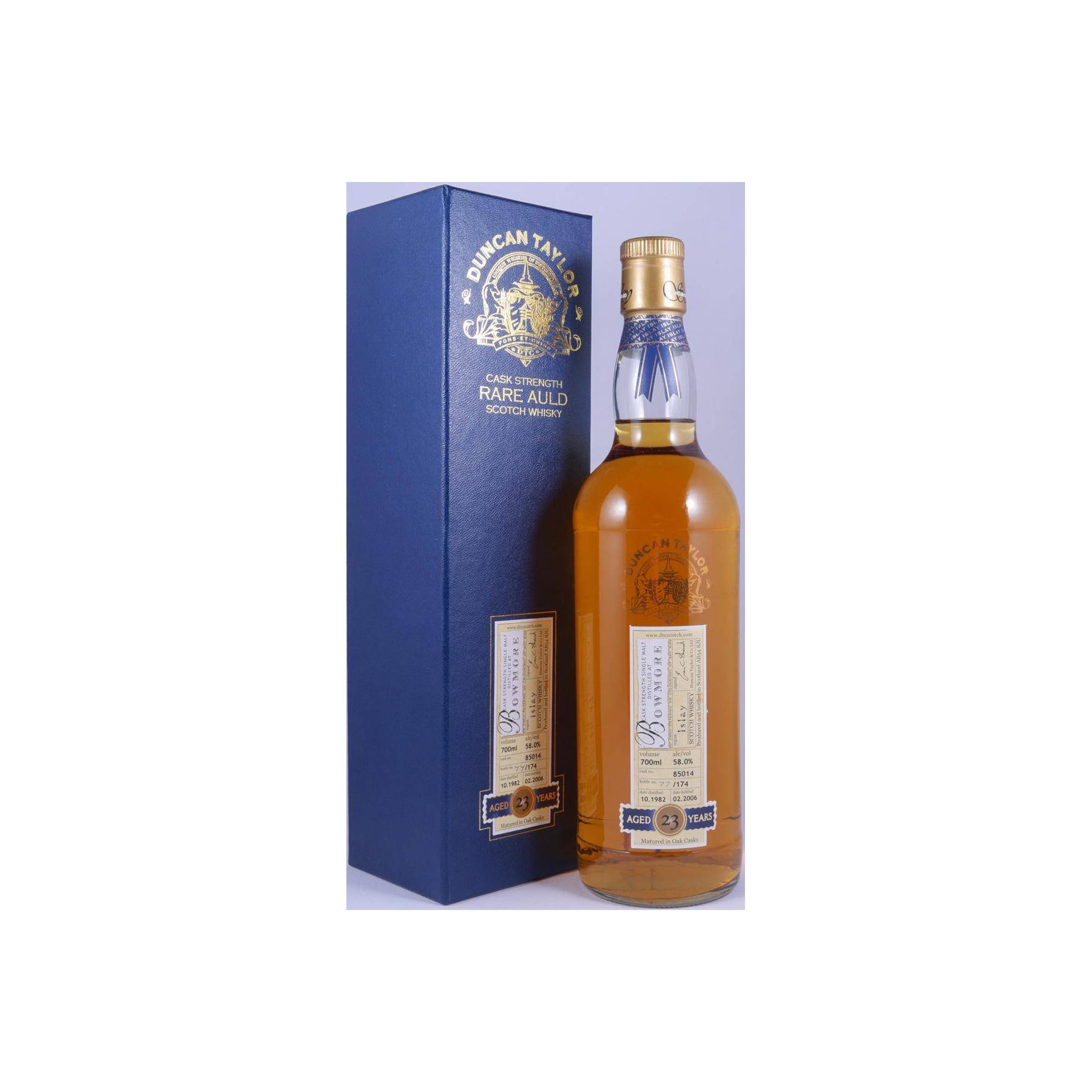 Bowmore Rare Auld 1982 23 Years Single Malt Whisky 3