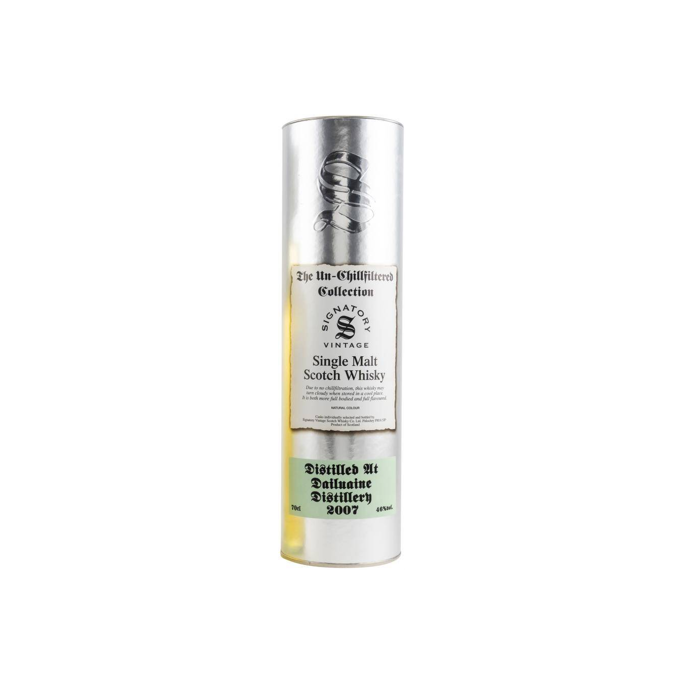 Dailuaine The Un-Chillfiltered Collection 2007 12 Years Single Malt Whisky 2