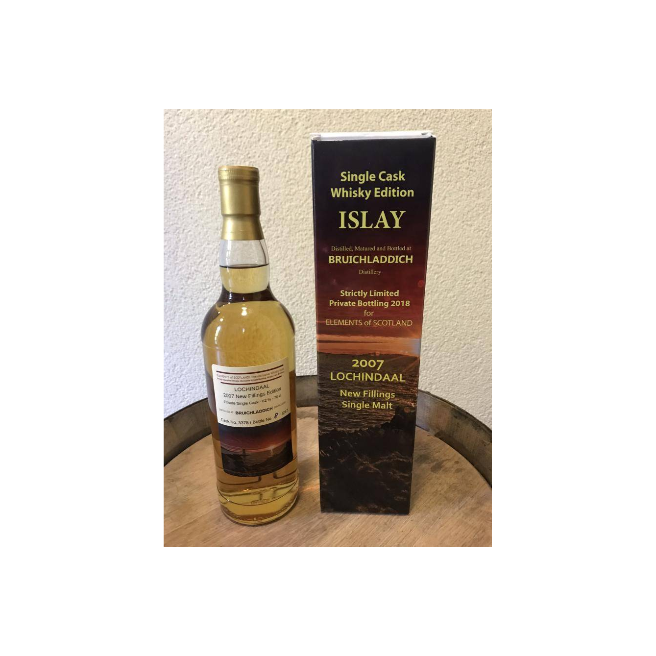 Lochindaal Private Bottling 2007 10 Years Single Malt Whisky 3