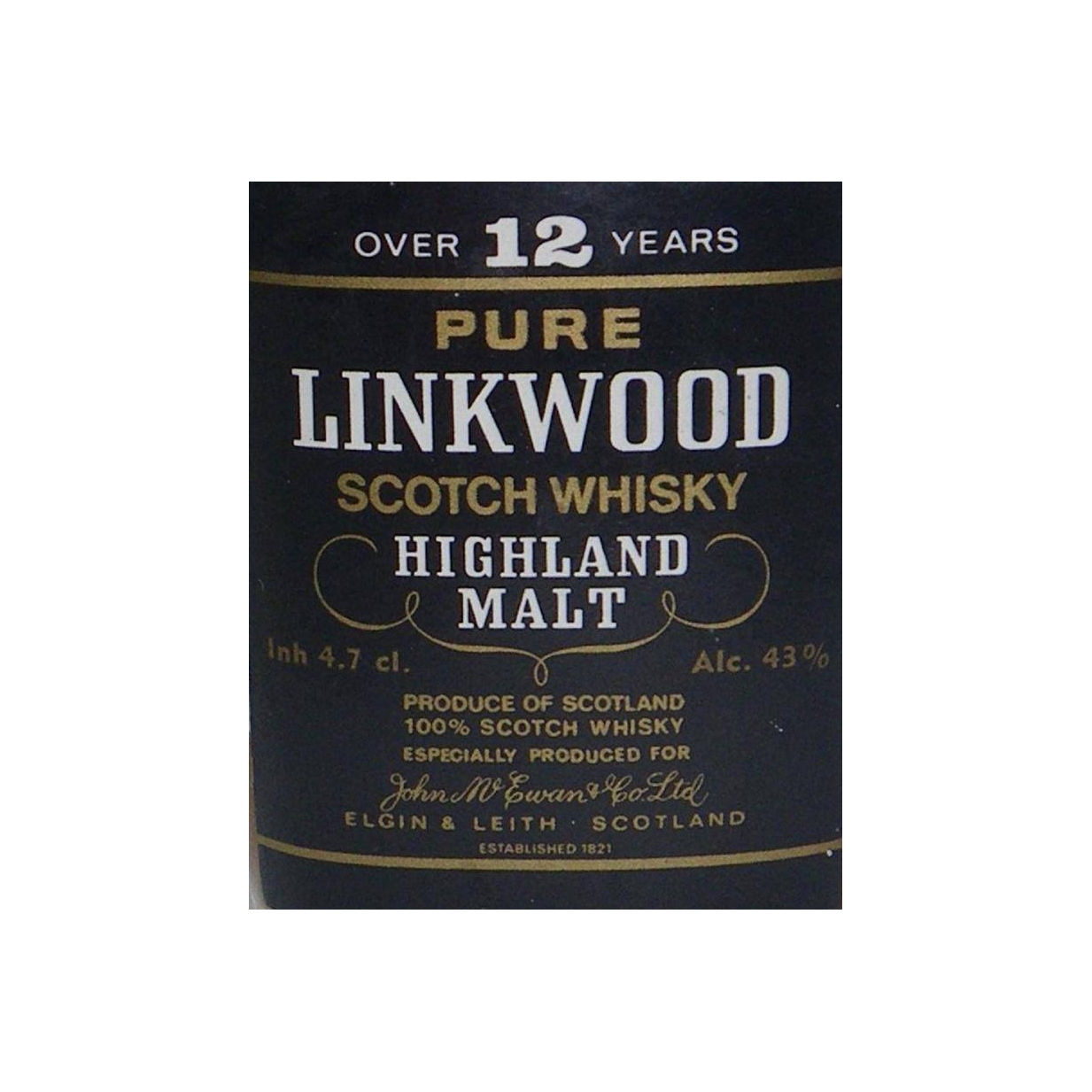 Linkwood 12 Years Single Malt Whisky 2
