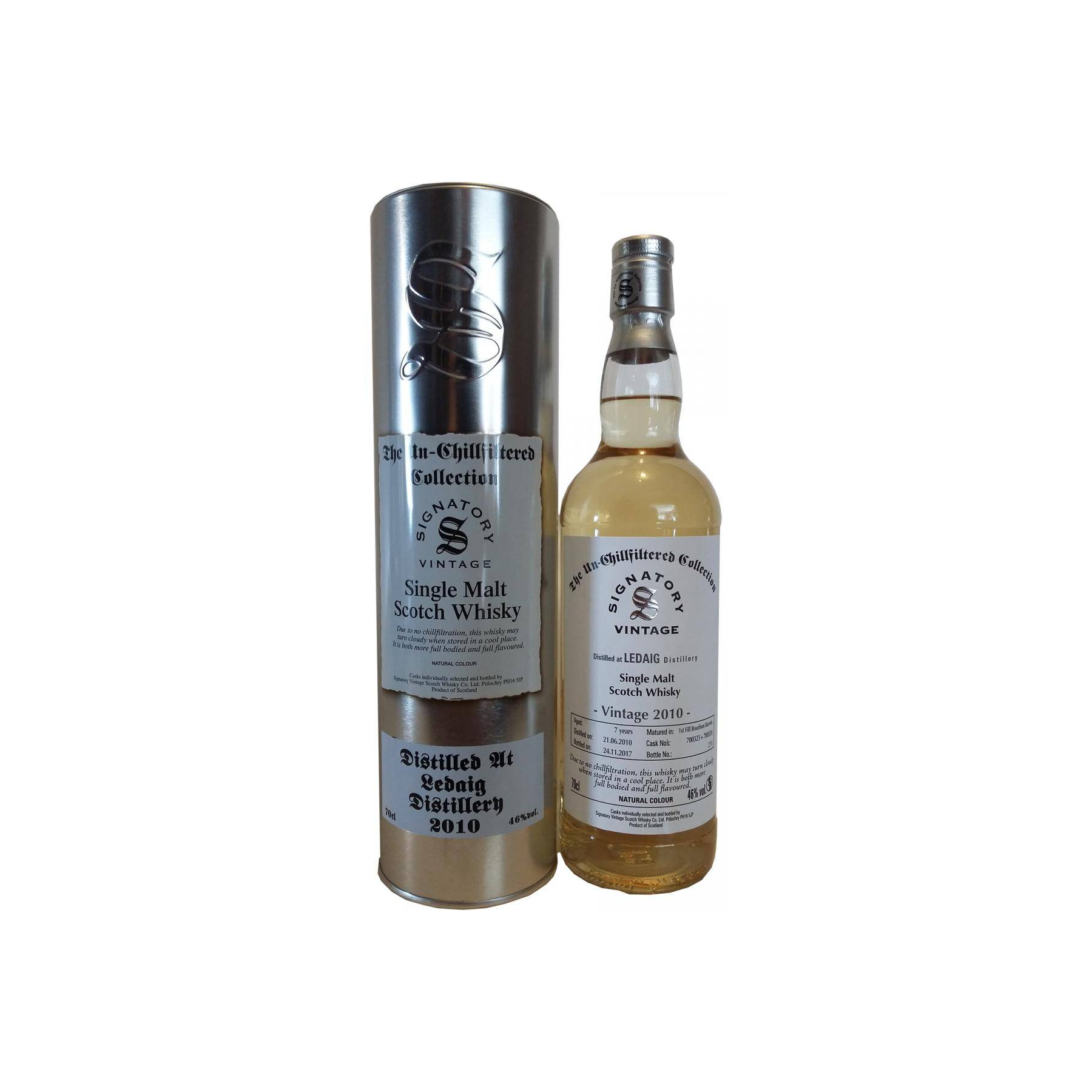 Tobermory The Un-Chillfiltered Collection 2010 7 Years Single Malt Whisky 2
