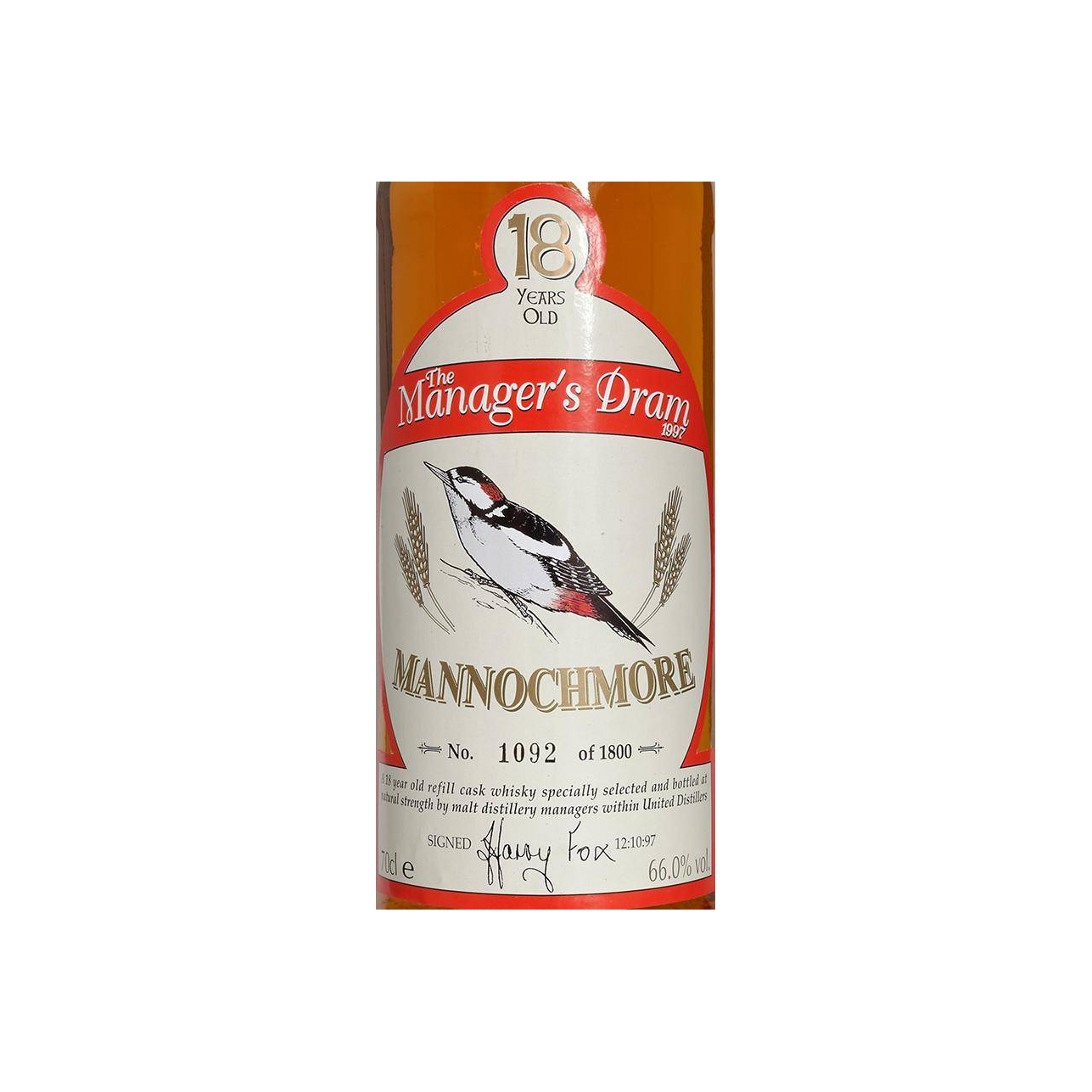 Mannochmore 18 Years Single Malt Whisky 2