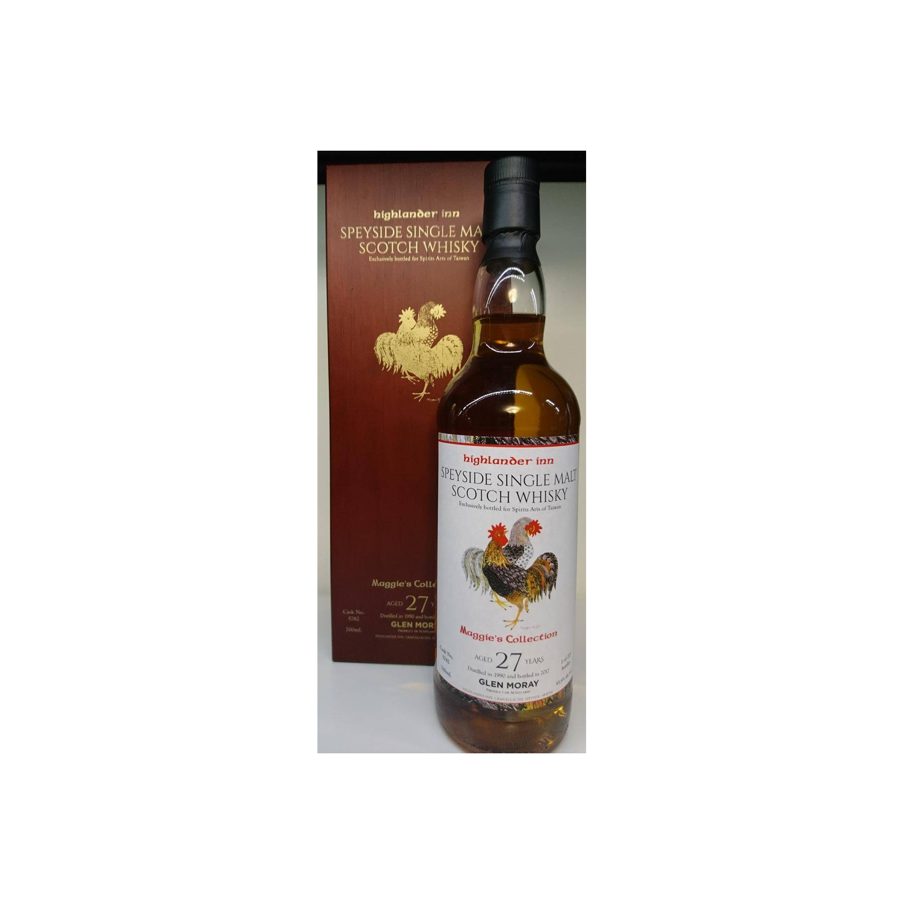 Glen Moray 1990 27 Years Single Malt Whisky 2