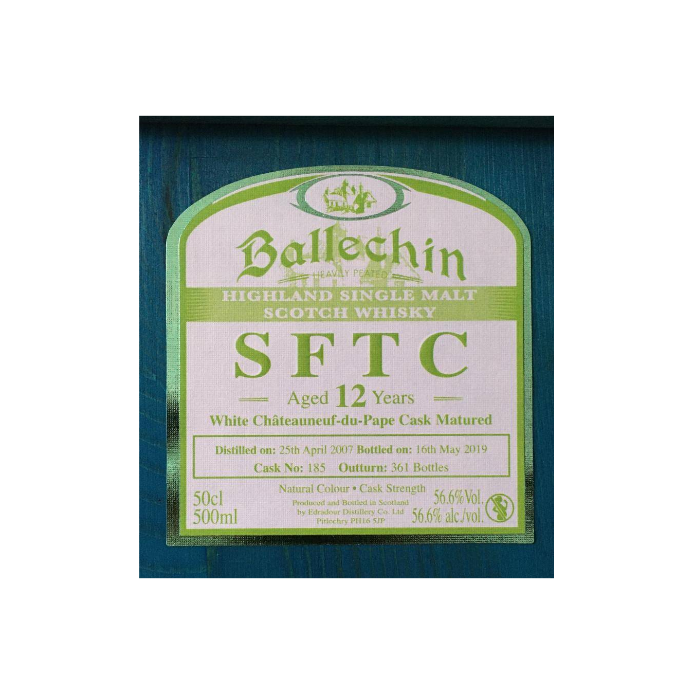 Ballechin 2007 12 Years Single Malt Whisky 3