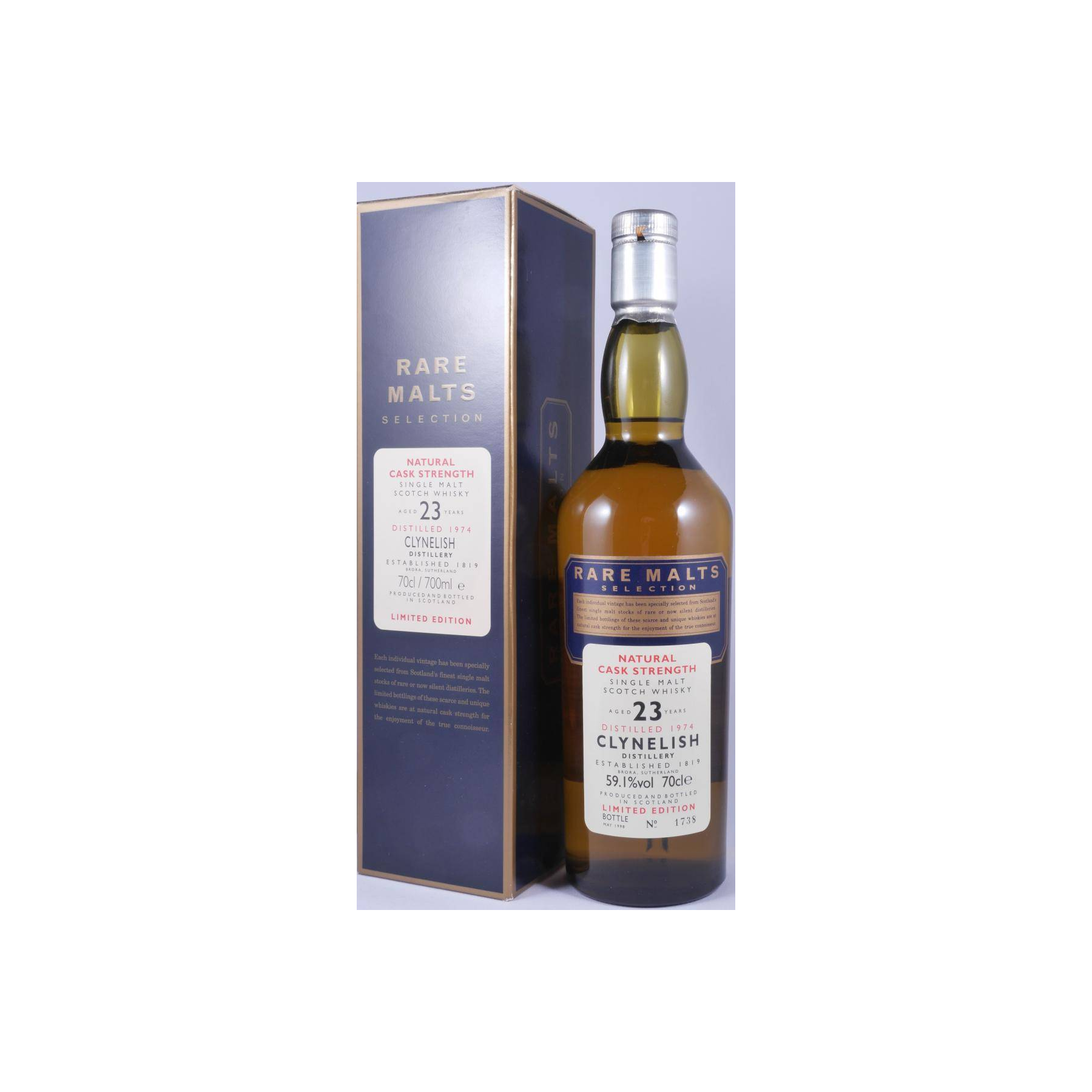 Clynelish 1974 23 Years Single Malt Whisky 2