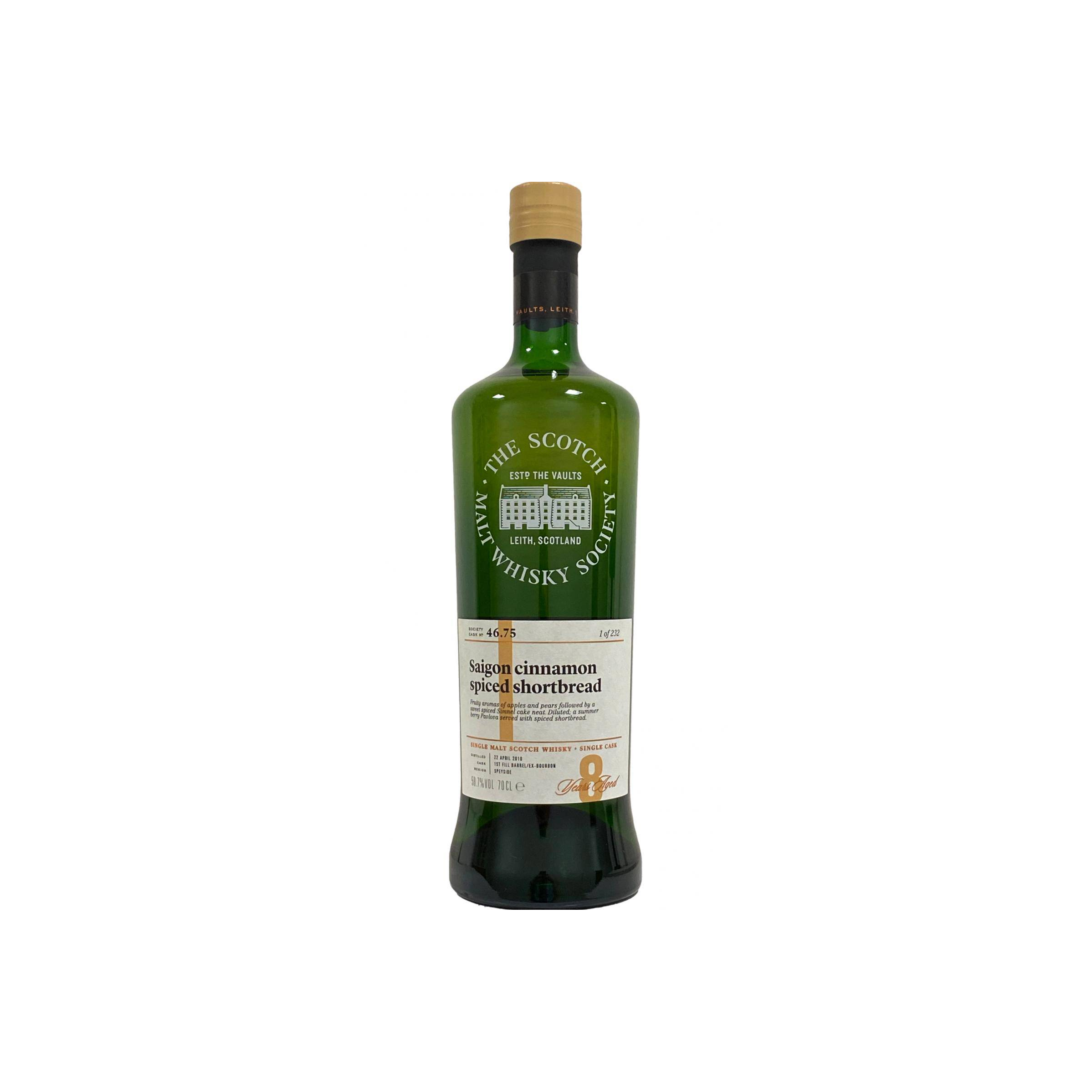 The Scotch Malt Whisky Society 2010 8 Years Single Malt Whisky
