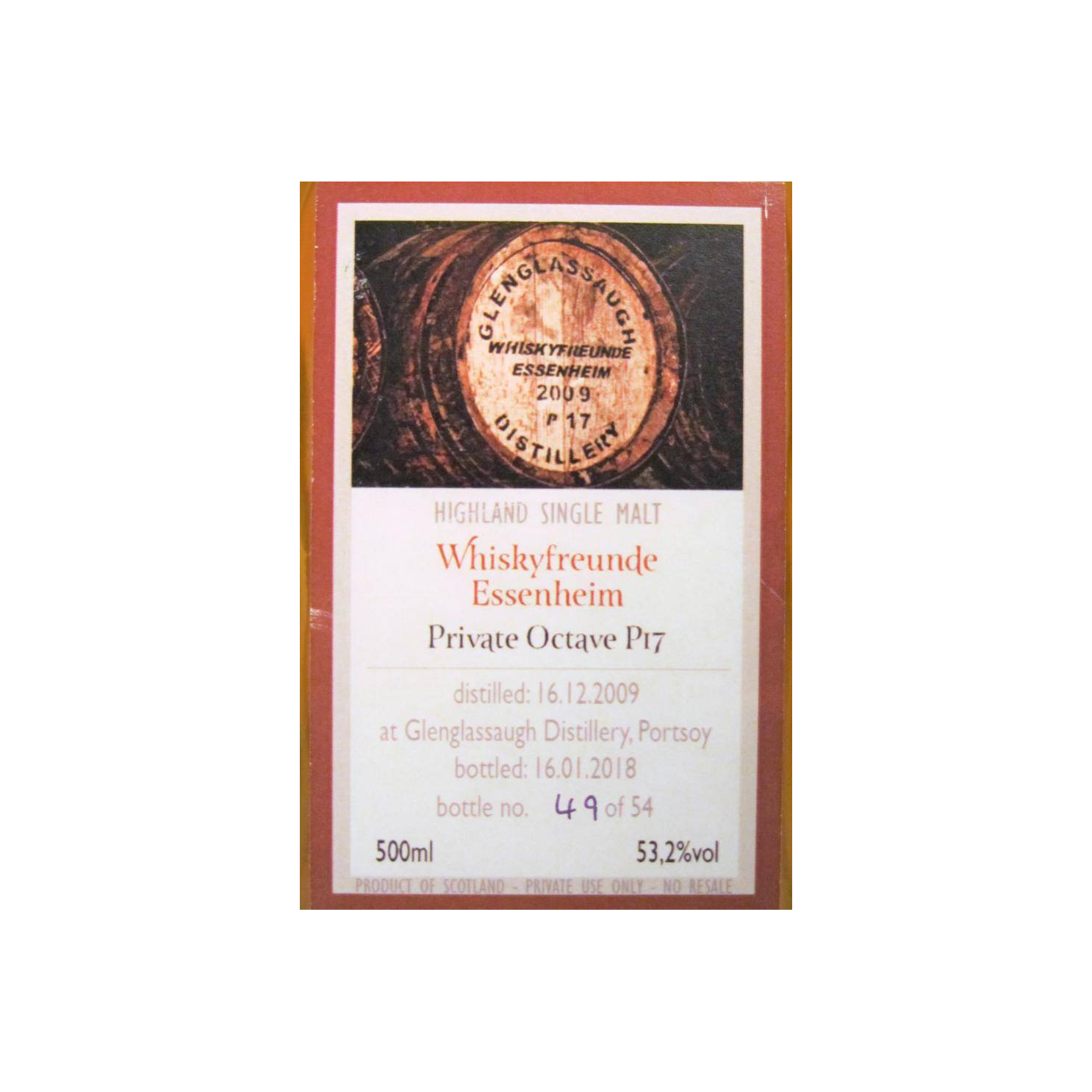 Glenglassaugh 2009 8 Years Single Malt Whisky 2