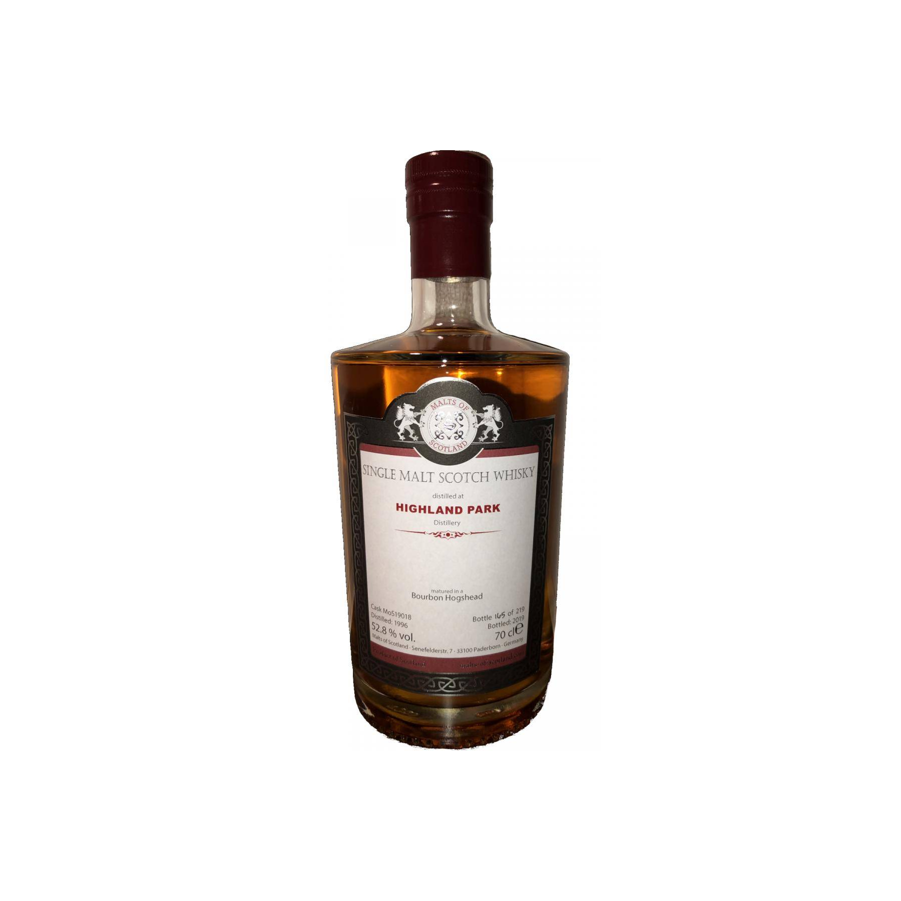 Highland Park 1996 23 Years Single Malt Whisky