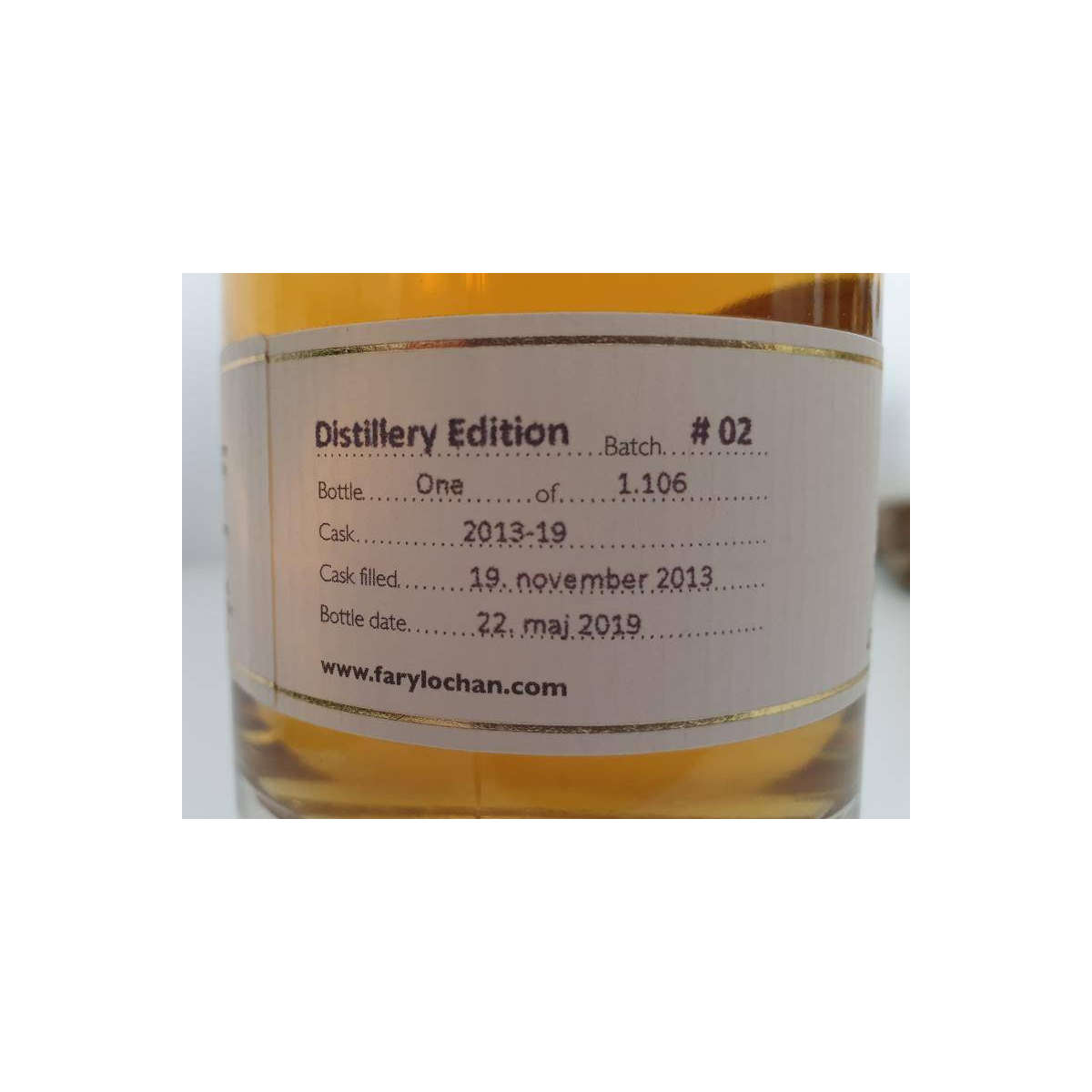 Fary Lochan 2013 5 Years Single Malt Whisky 3