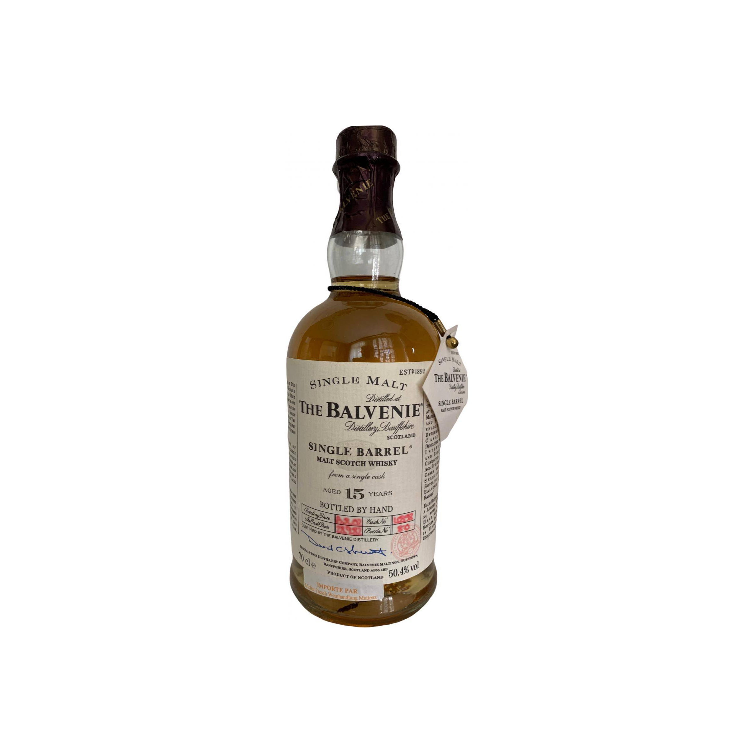 The Balvenie Single Cask 1982 15 Years Single Malt Whisky