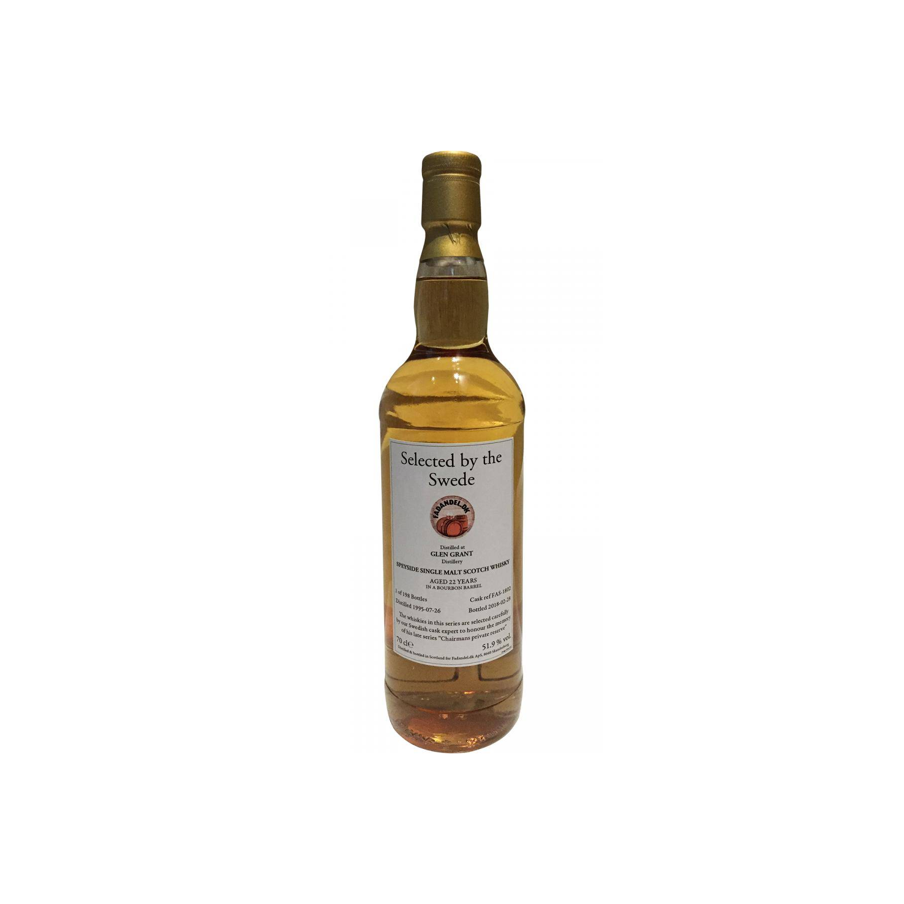 Glen Grant 1995 22 Years Single Malt Whisky 2