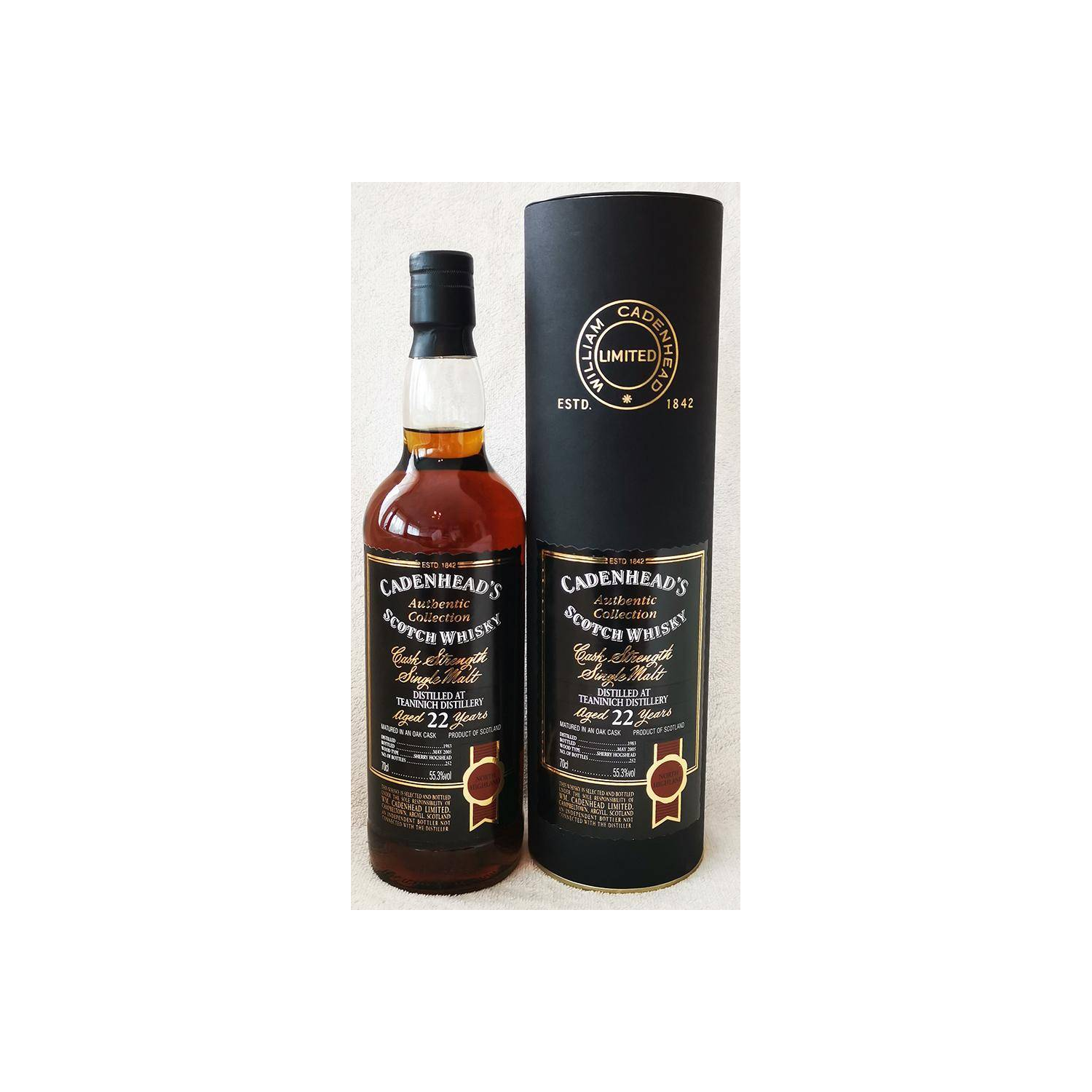 Teaninich Authentic Collection 1983 22 Years Single Malt Whisky 2