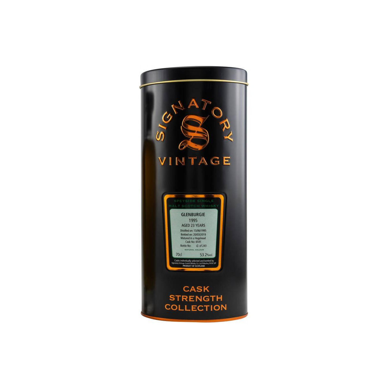 Glenburgie Cask Strength Collection 1995 23 Years Single Malt Whisky 2