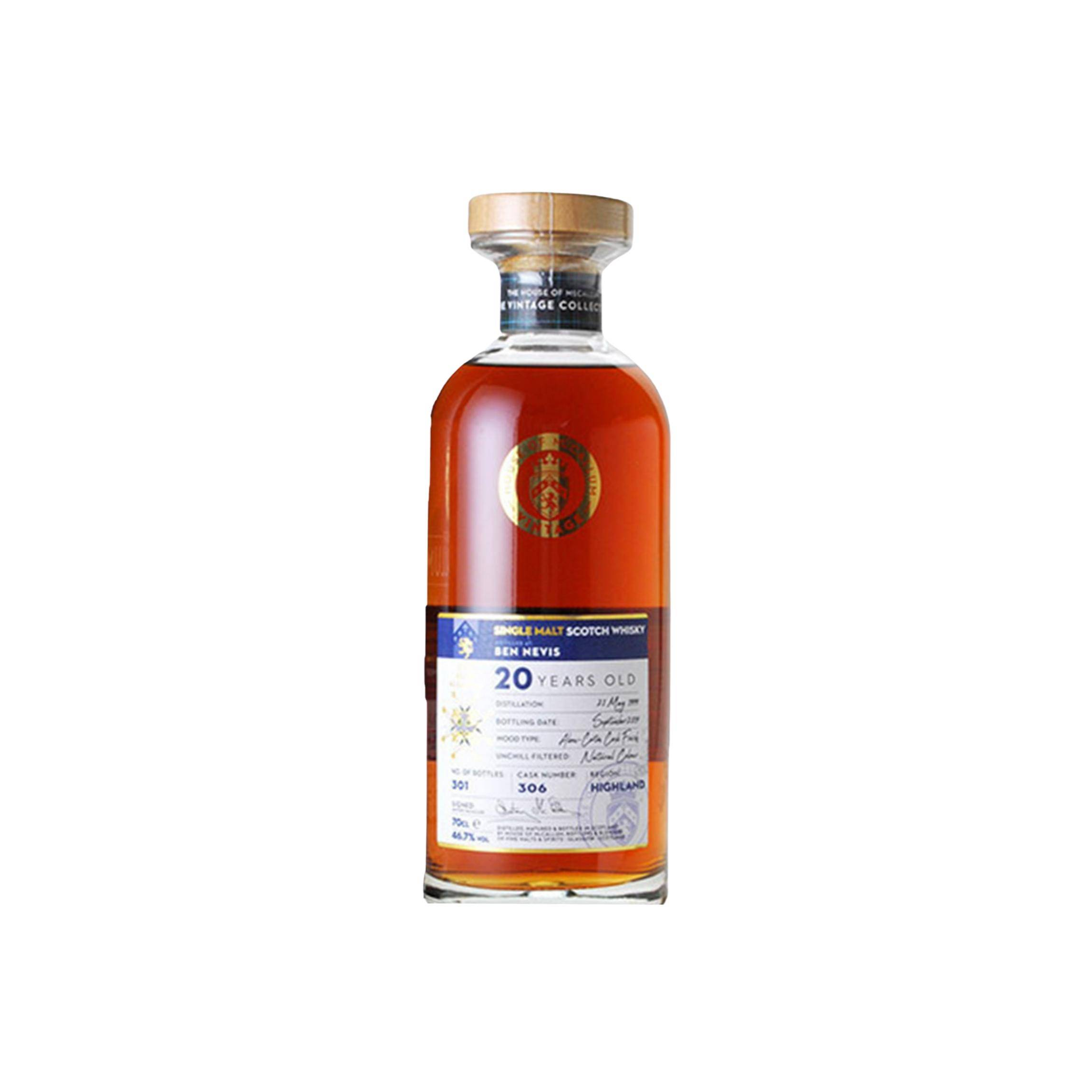 Ben Nevis 1999 20 Years Single Malt Whisky