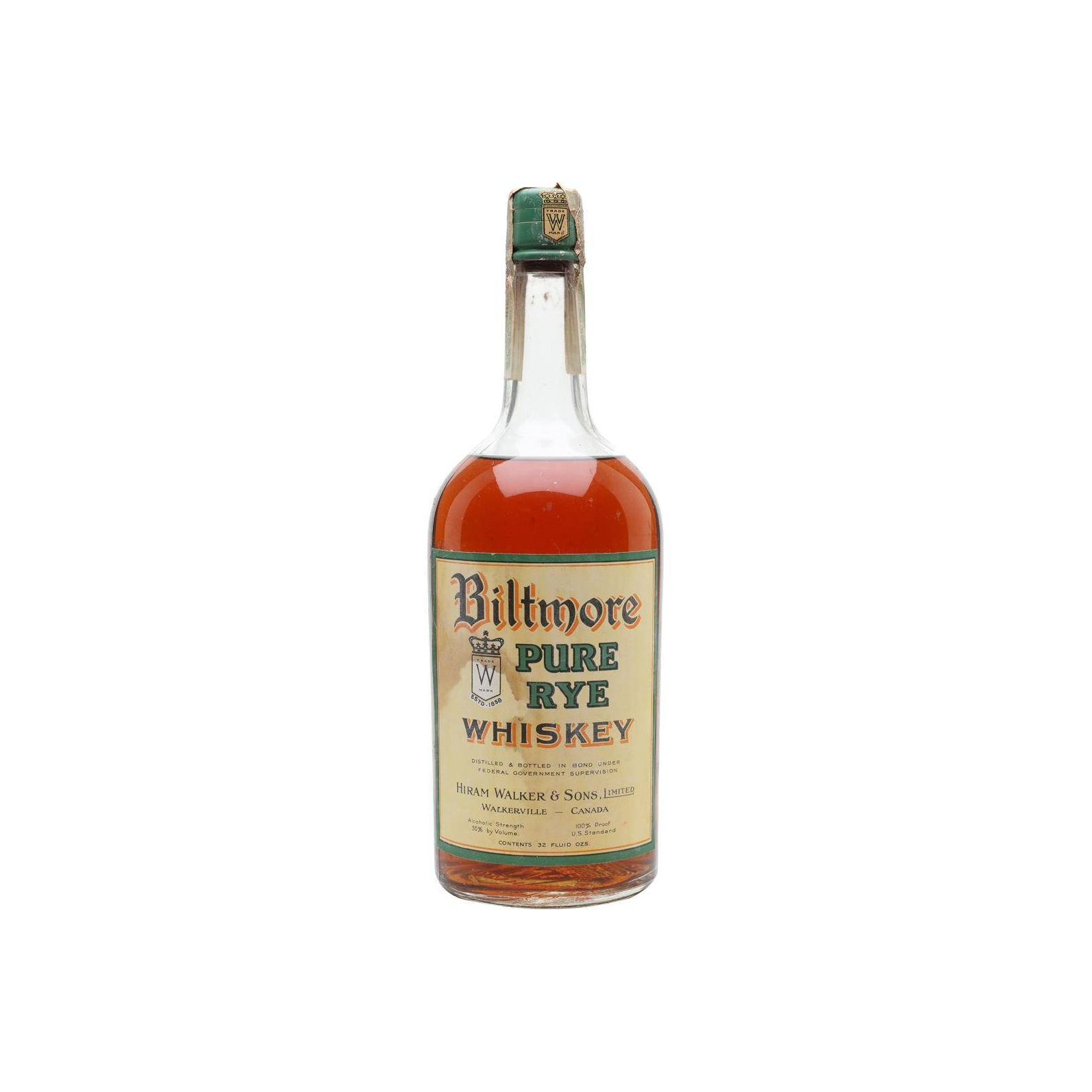Biltmore (Canada) Pure Rye Whiskey