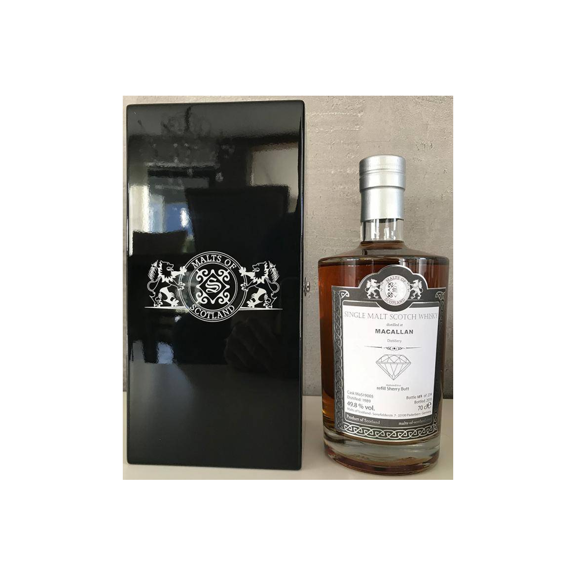 The Macallan 1989 30 Years Single Malt Whisky 3