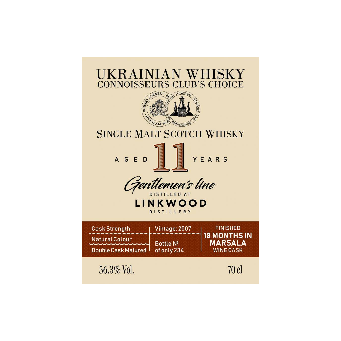 Linkwood 2007 11 Years Single Malt Whisky