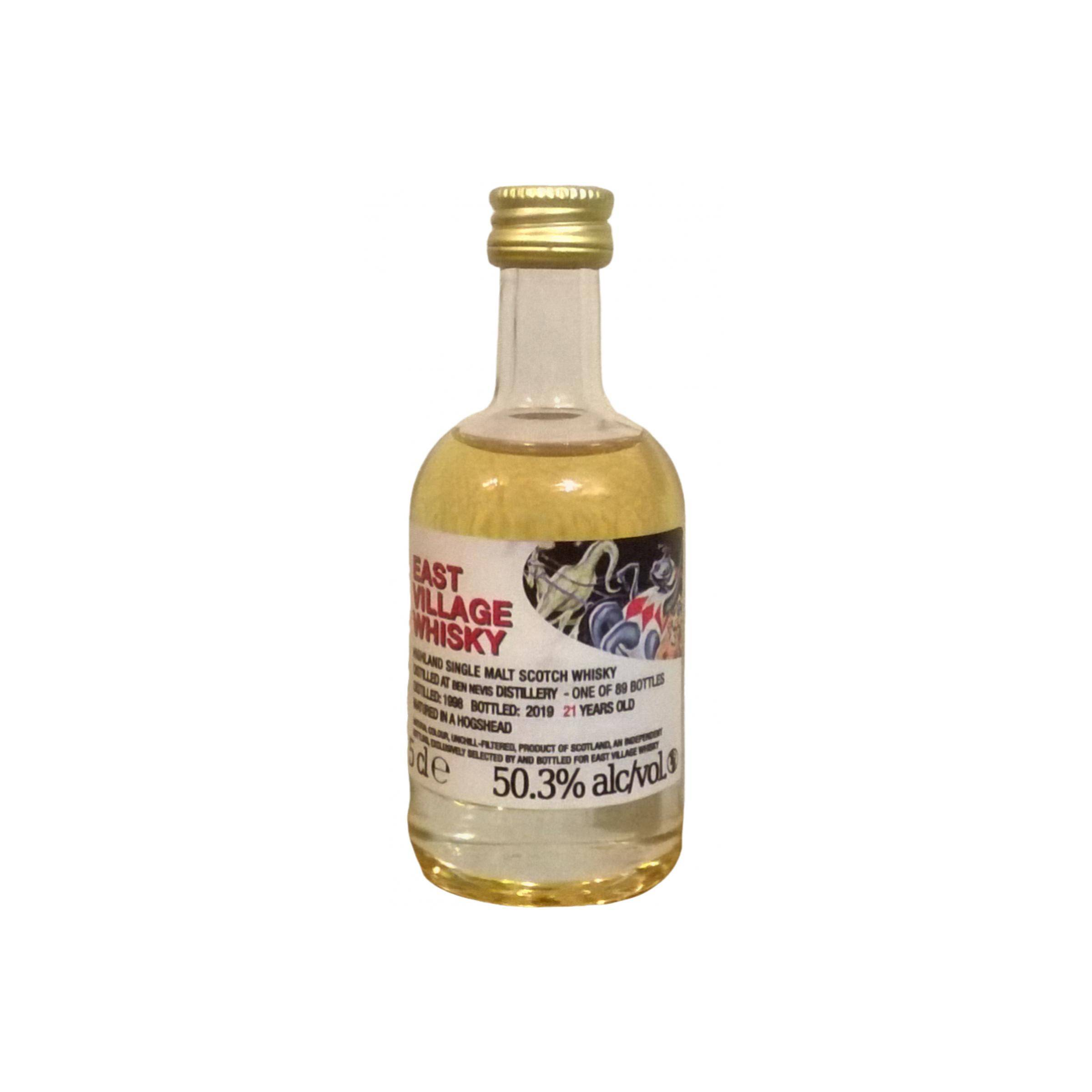 Ben Nevis Miniature 1998 21 Years Single Malt Whisky 3