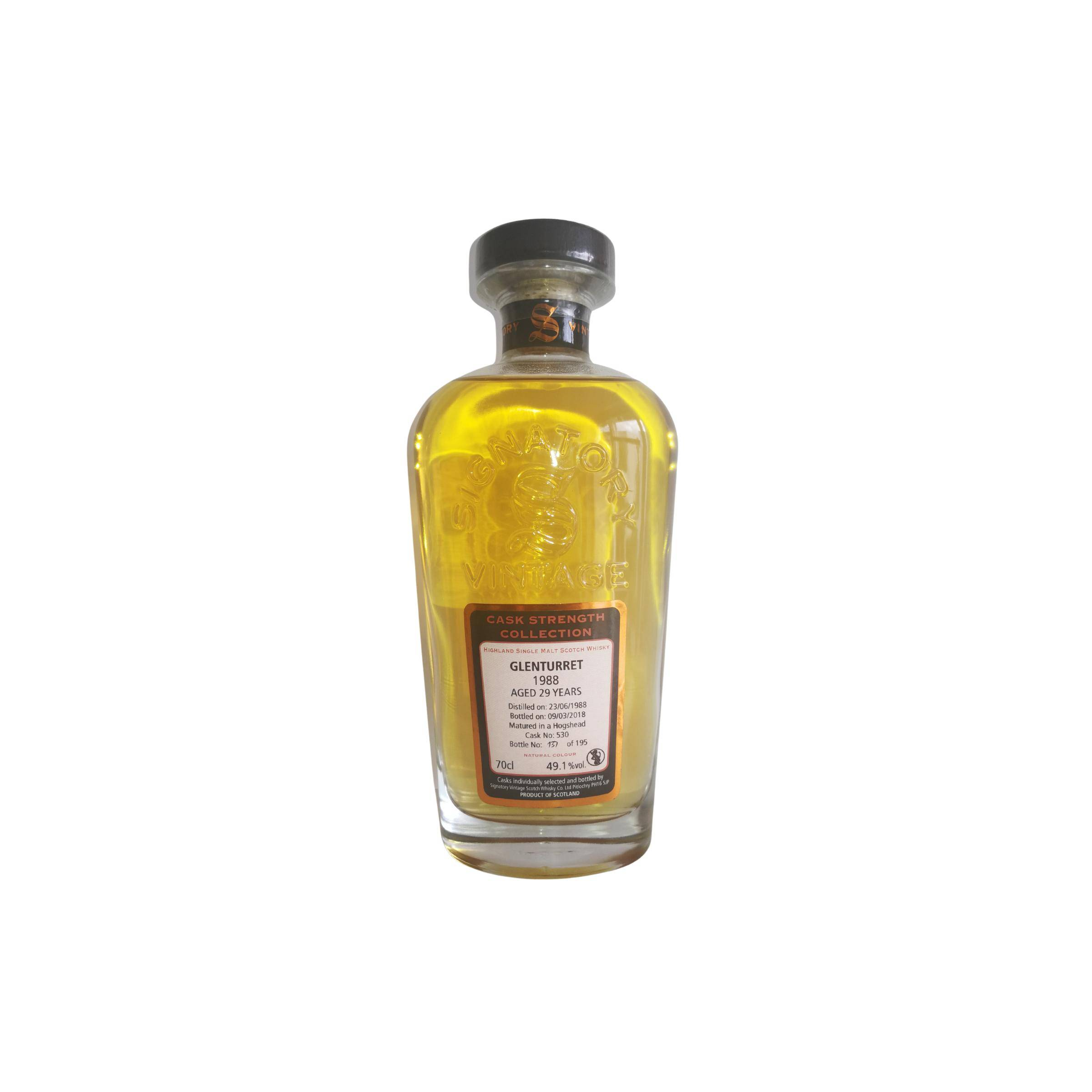 The Glenturret Cask Strength Collection 1988 29 Years Single Malt Whisky 3
